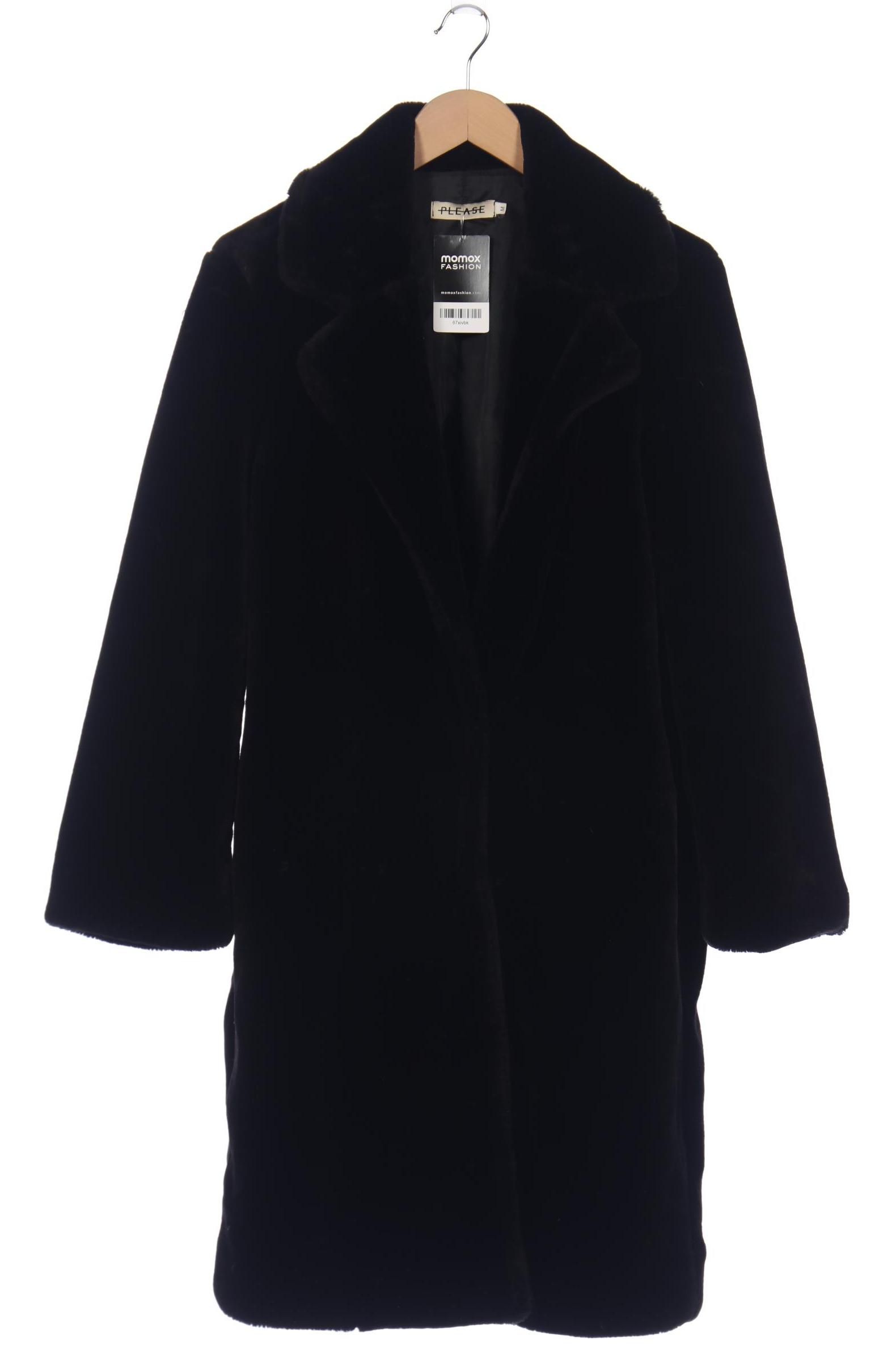 

PLEASE Damen Mantel, schwarz