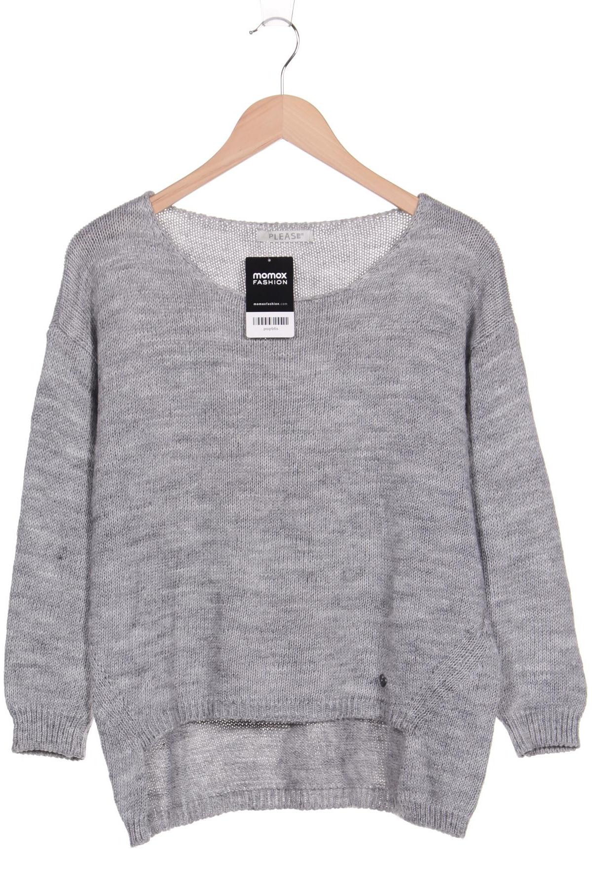 

Please Damen Pullover, grau, Gr. 38