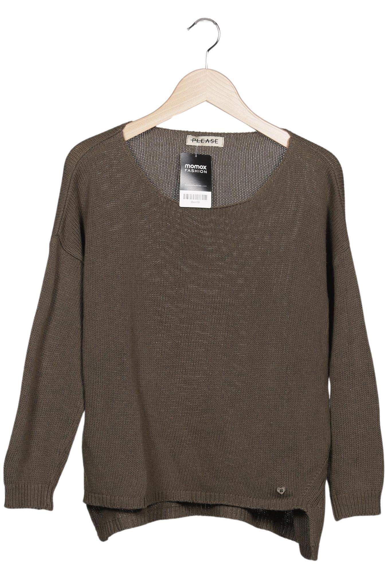 

Please Damen Pullover, grün, Gr. uni