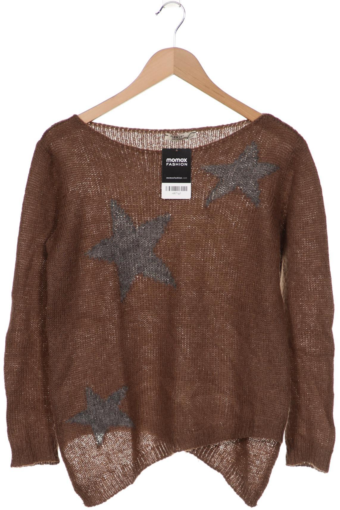 

PLEASE Damen Pullover, braun