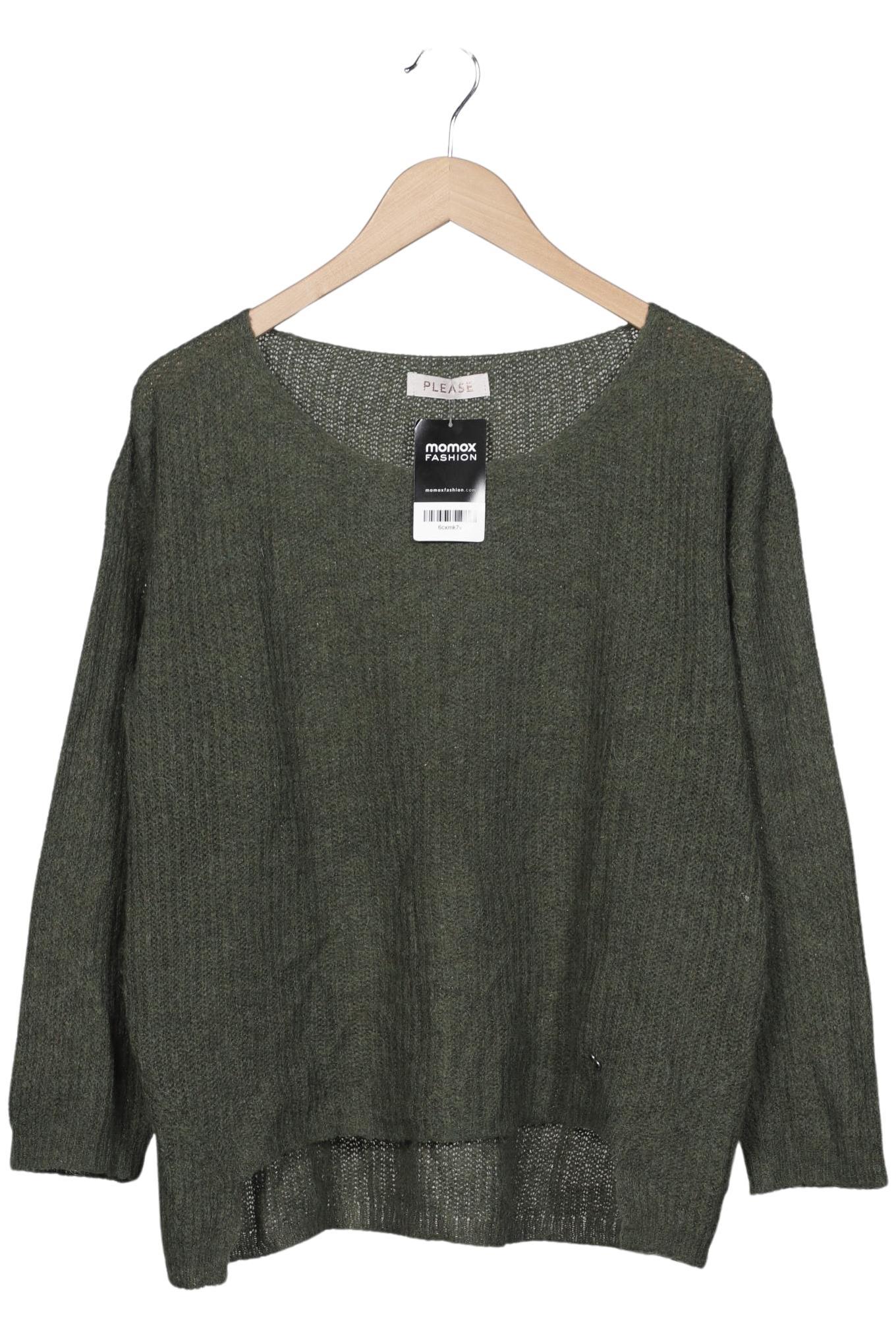 

Please Damen Pullover, grün, Gr. uni