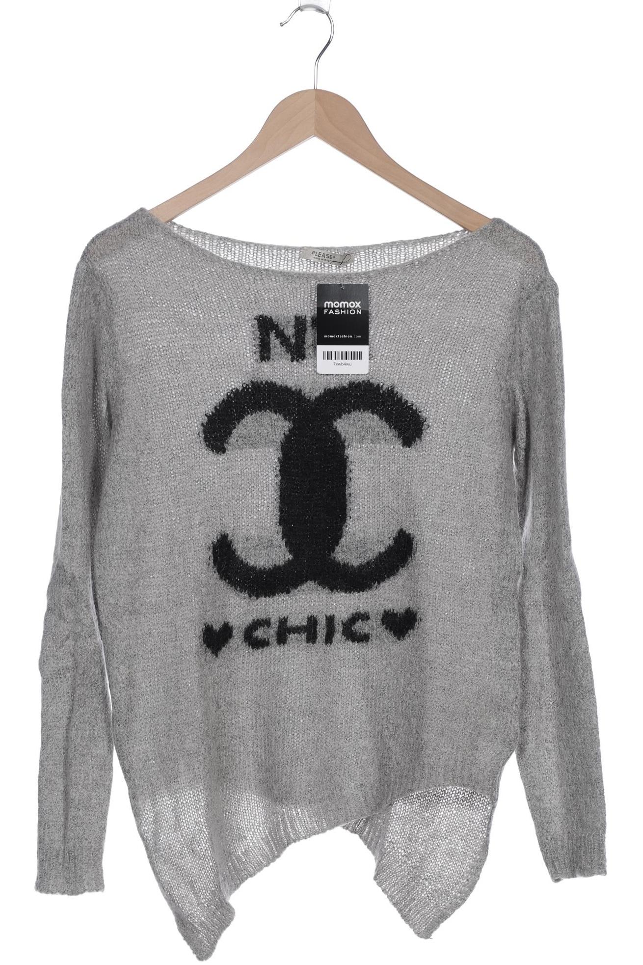 

PLEASE Damen Pullover, grau