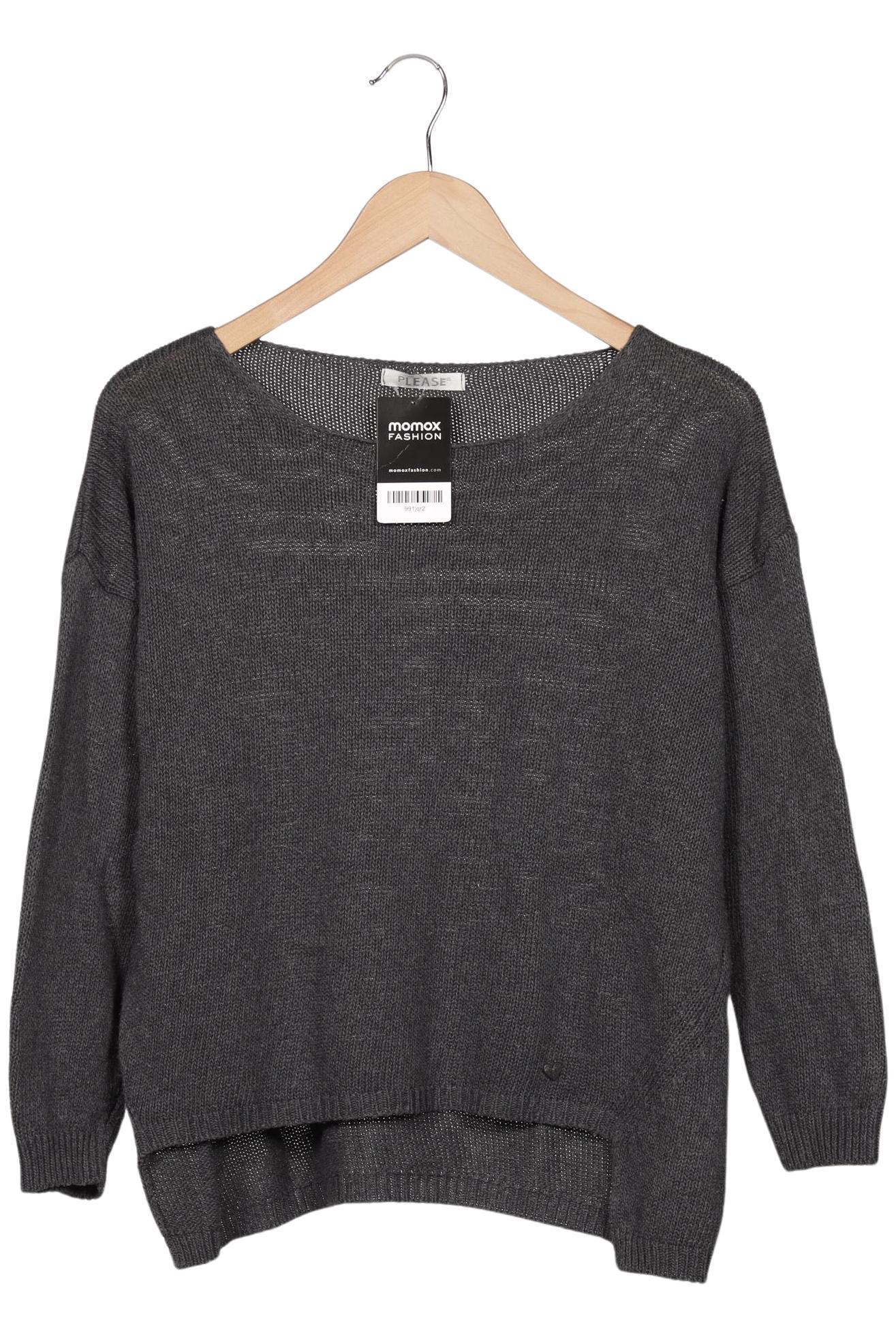 

Please Damen Pullover, grau, Gr. 38