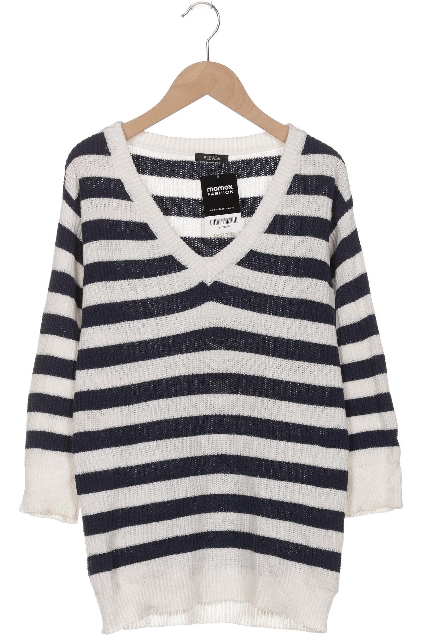

Please Damen Pullover, weiß, Gr. 38