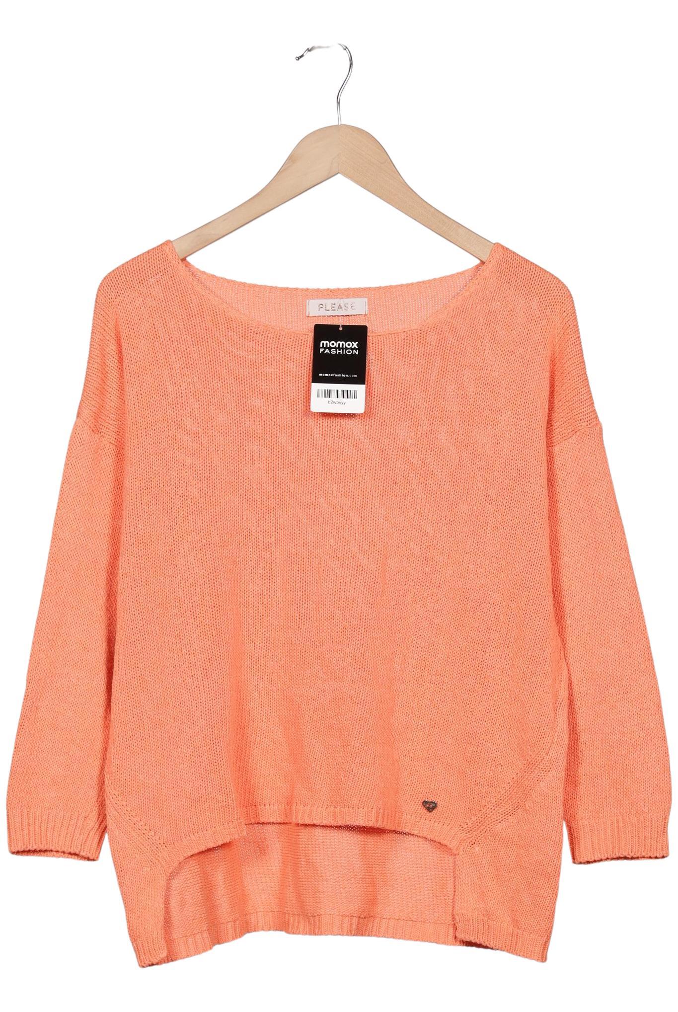 

Please Damen Pullover, orange, Gr. 38