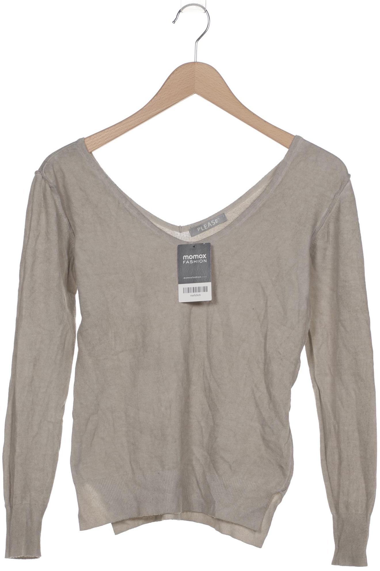 

Please Damen Pullover, grau, Gr. uni