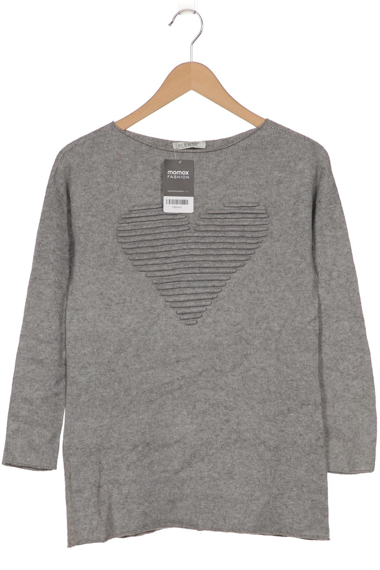 

Please Damen Pullover, grau, Gr. 38