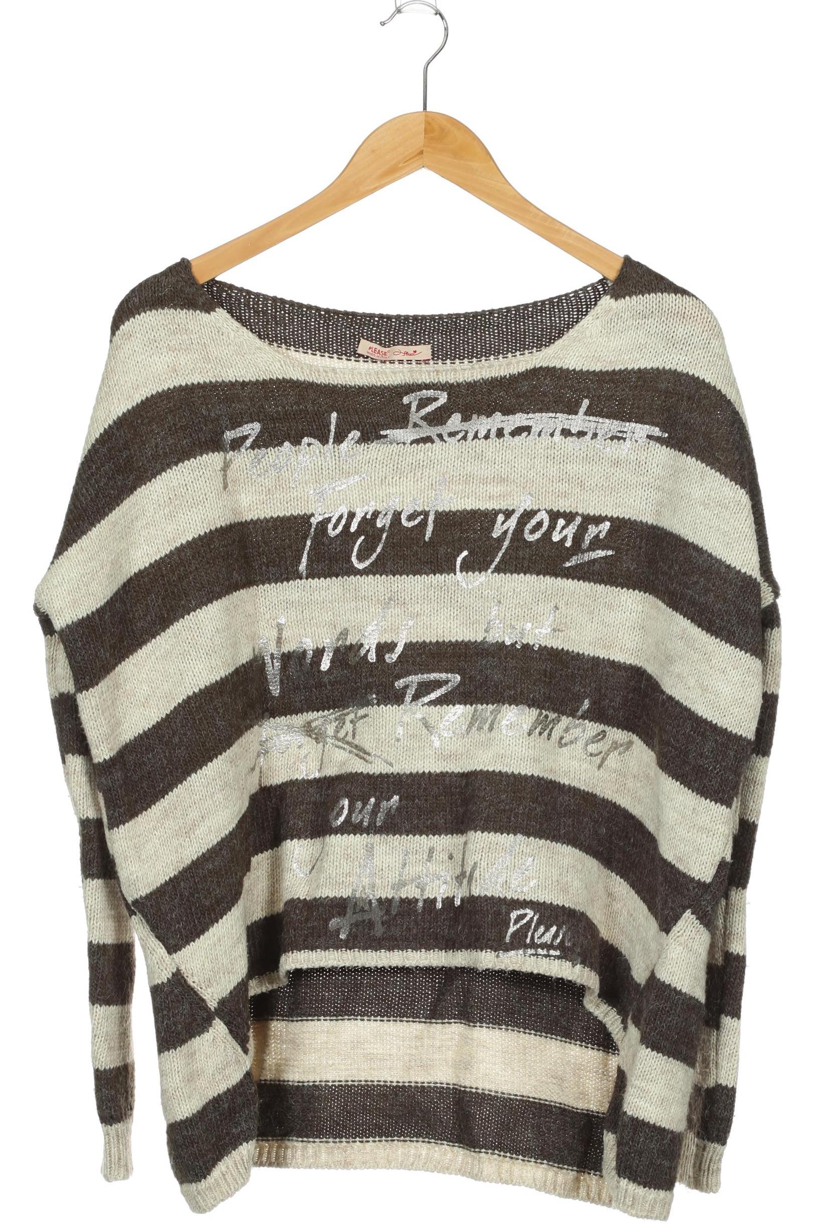 

Please Damen Pullover, braun, Gr.
