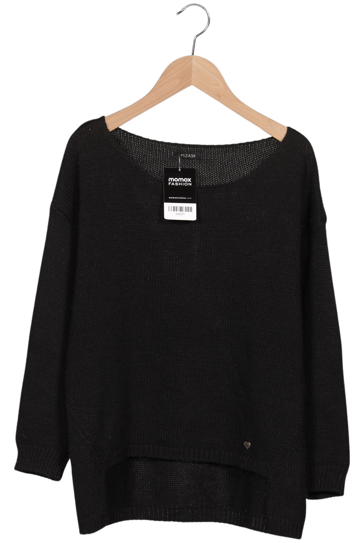 

Please Damen Pullover, schwarz, Gr. 38
