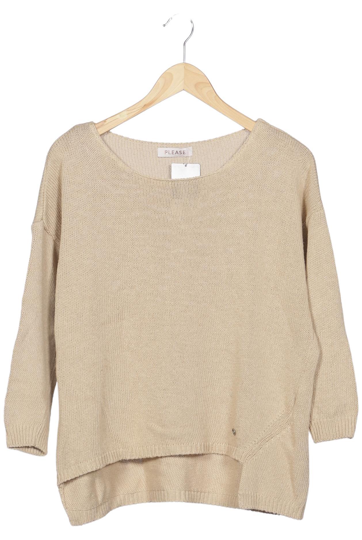 

Please Damen Pullover, beige, Gr. 44