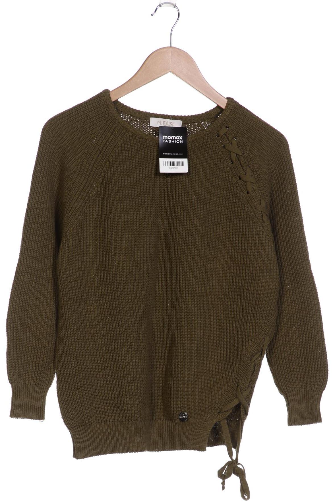 

Please Damen Pullover, grün, Gr. 42