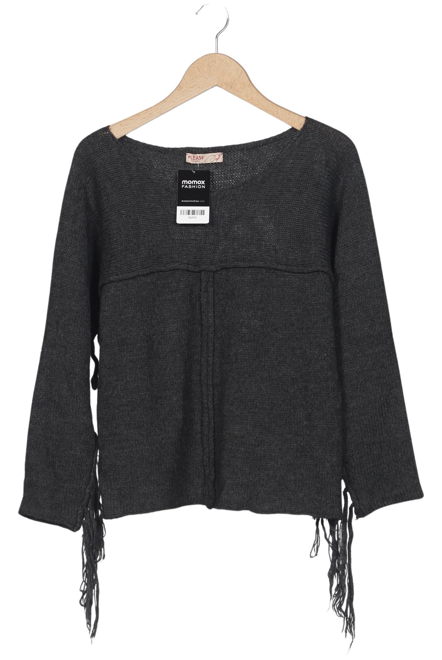

Please Damen Pullover, grau, Gr. 42