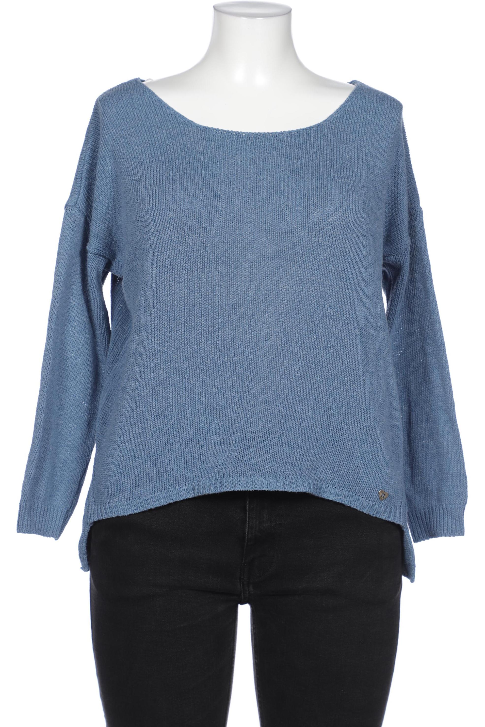 

Please Damen Pullover, blau, Gr. 46