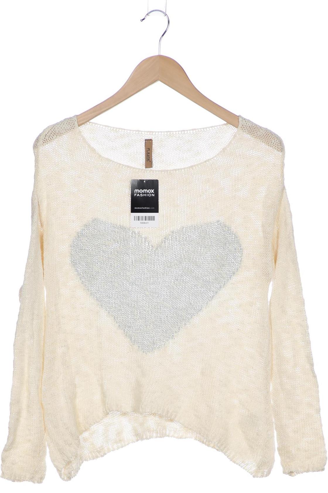 

Please Damen Pullover, cremeweiß, Gr. 38