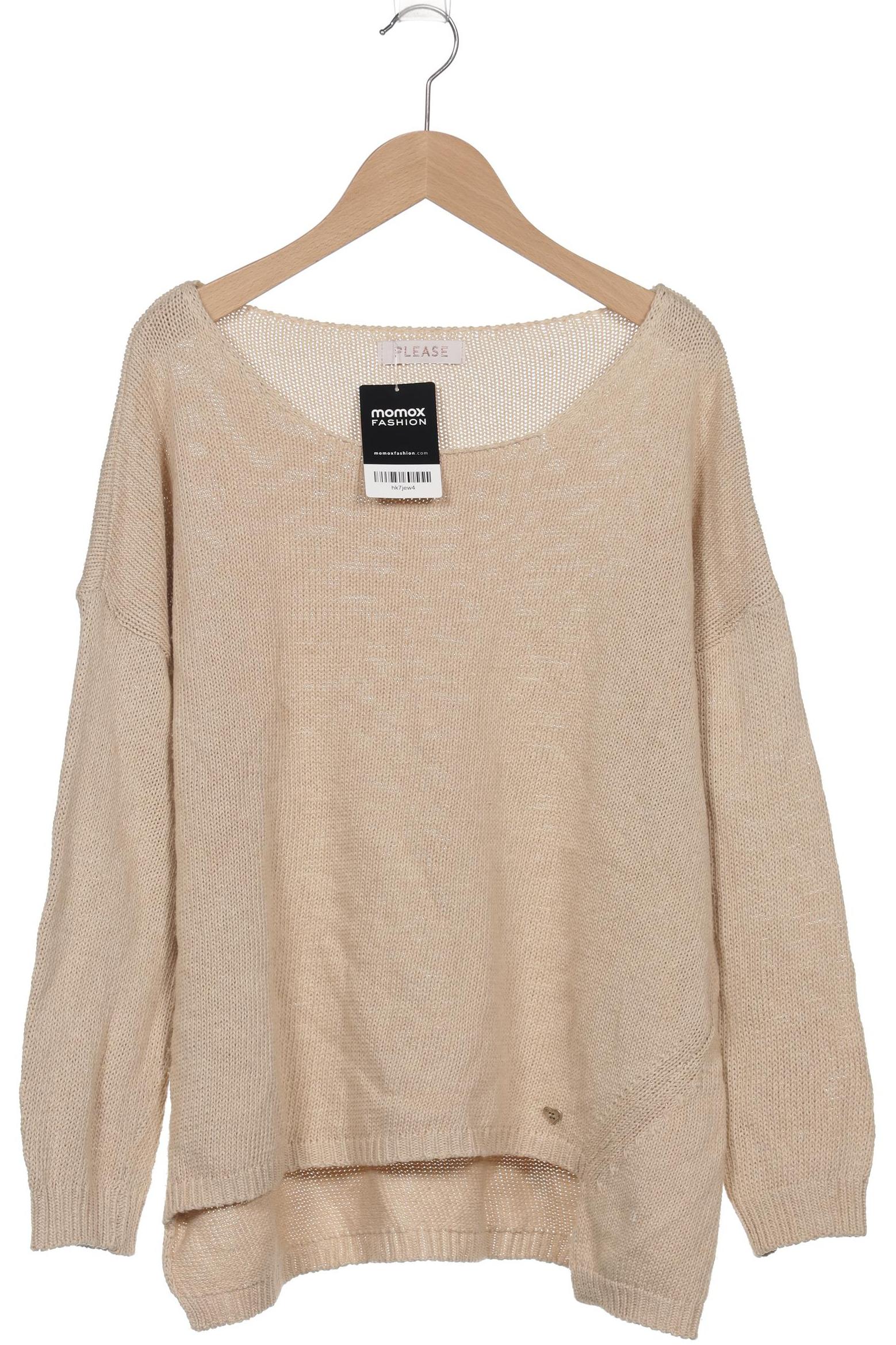 

Please Damen Pullover, beige, Gr. uni