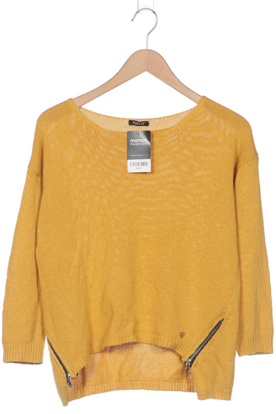 

Please Damen Pullover, gelb, Gr. uni