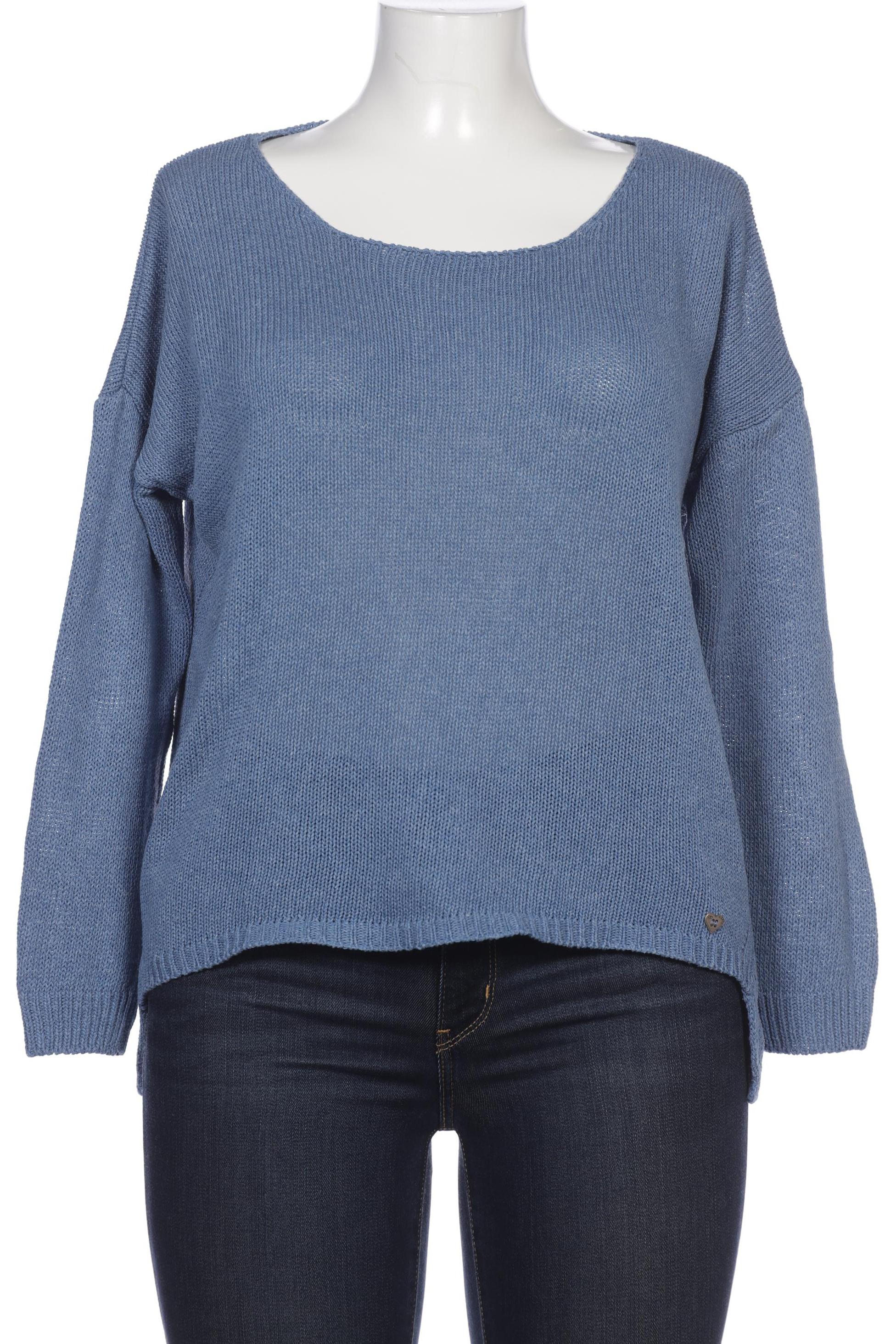 

PLEASE Damen Pullover, blau