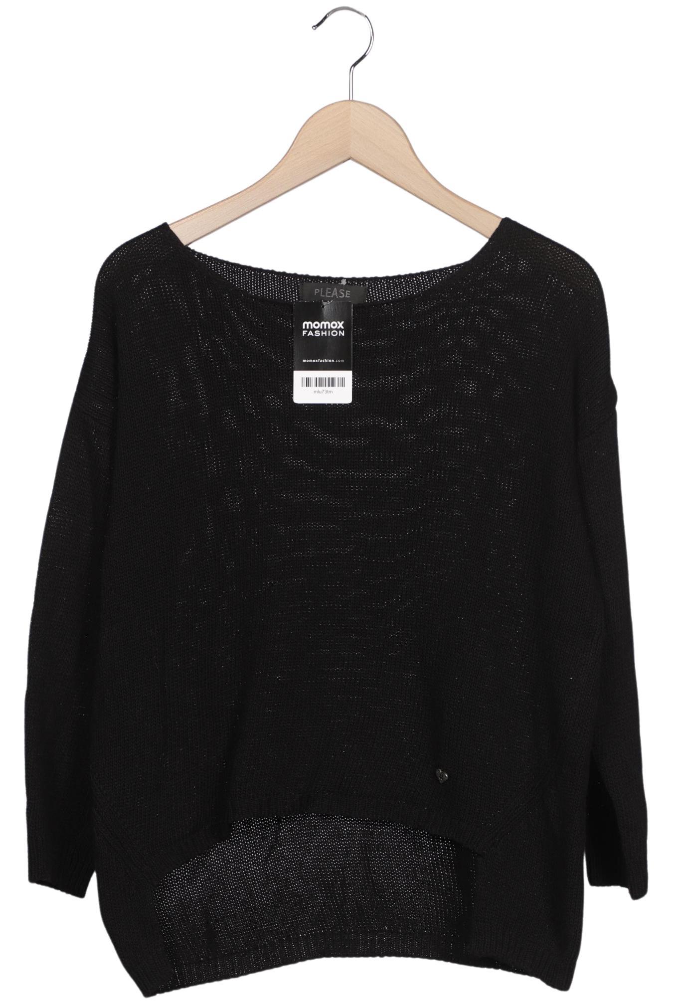 

Please Damen Pullover, schwarz, Gr. 38