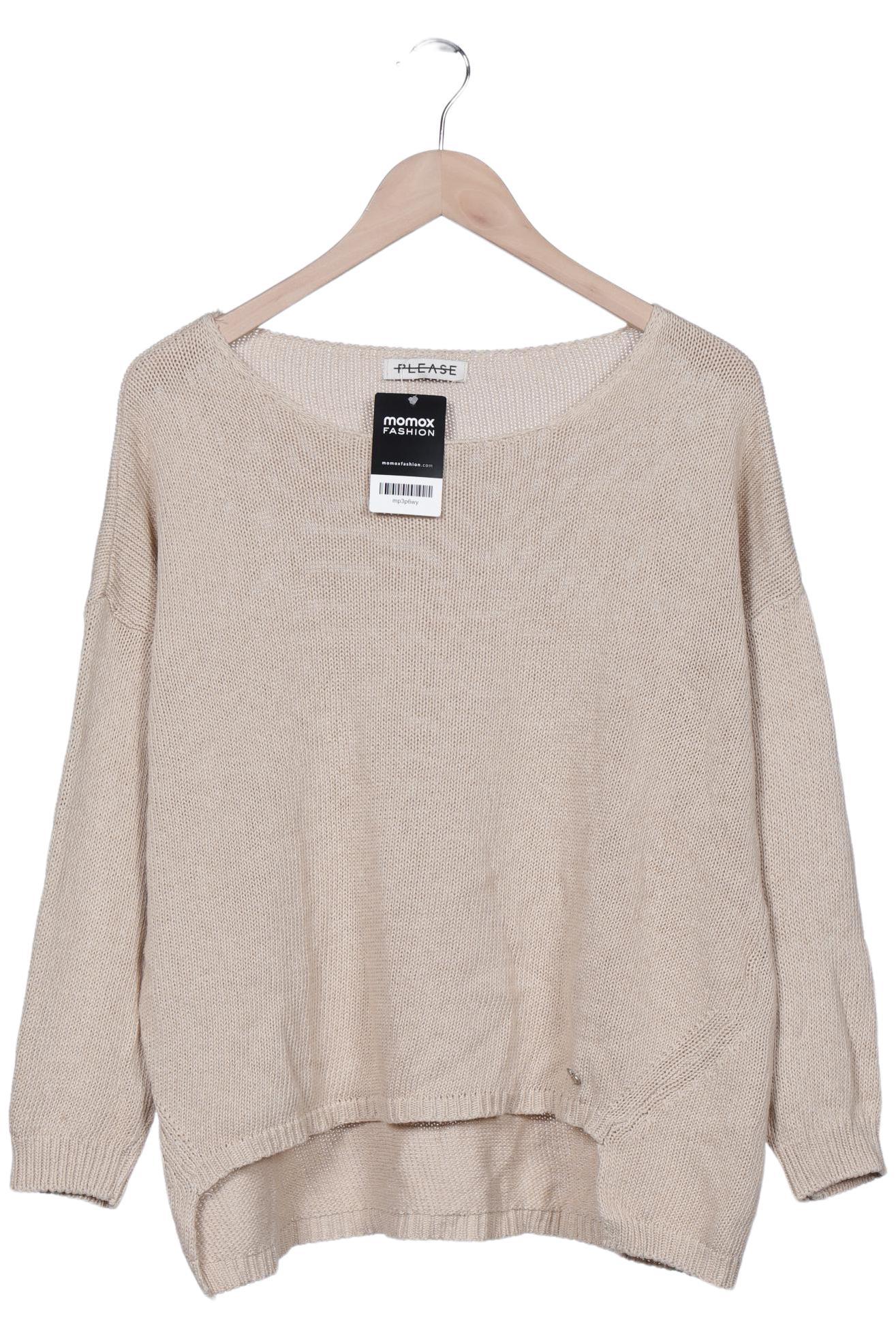

Please Damen Pullover, beige, Gr. uni