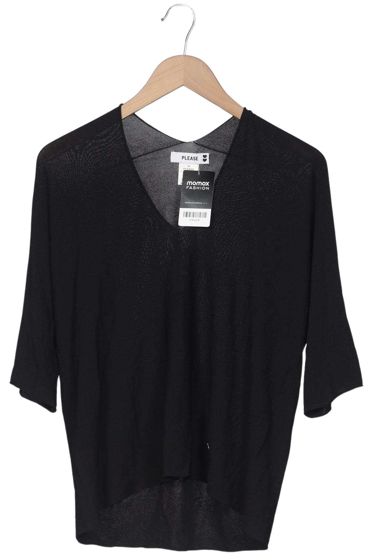 

Please Damen Pullover, schwarz, Gr. uni