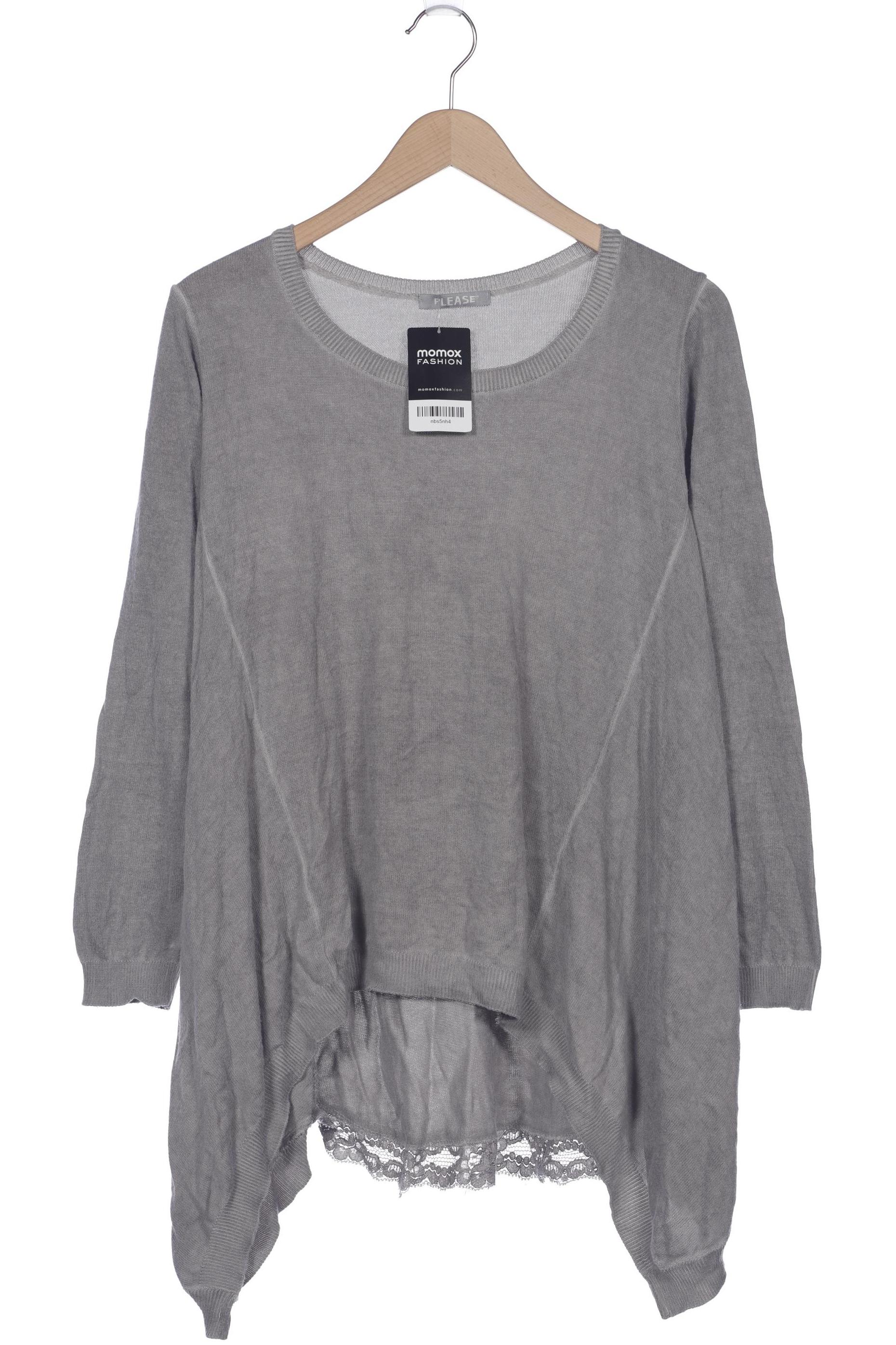 

PLEASE Damen Pullover, grau