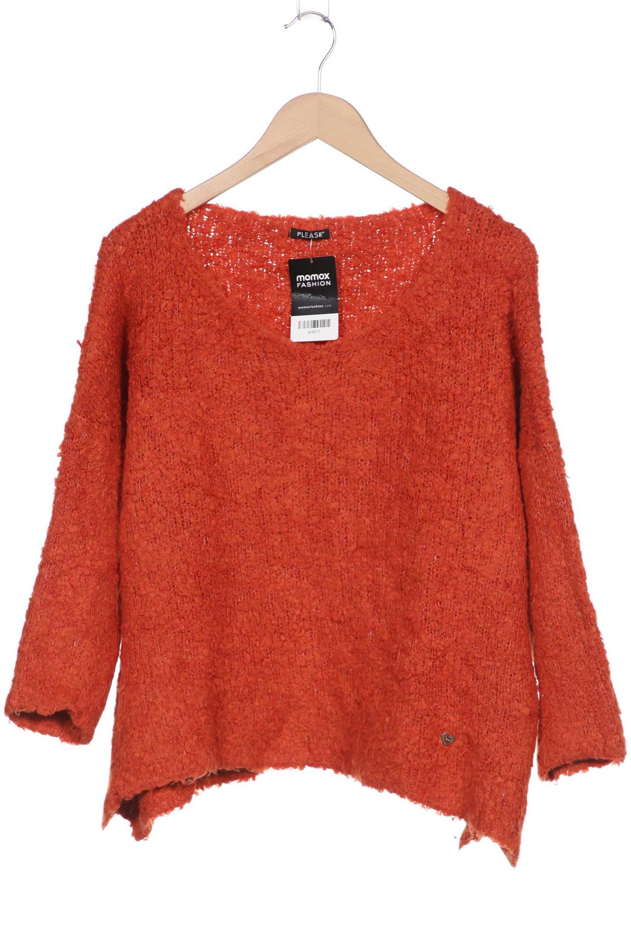 

PLEASE Damen Pullover, orange