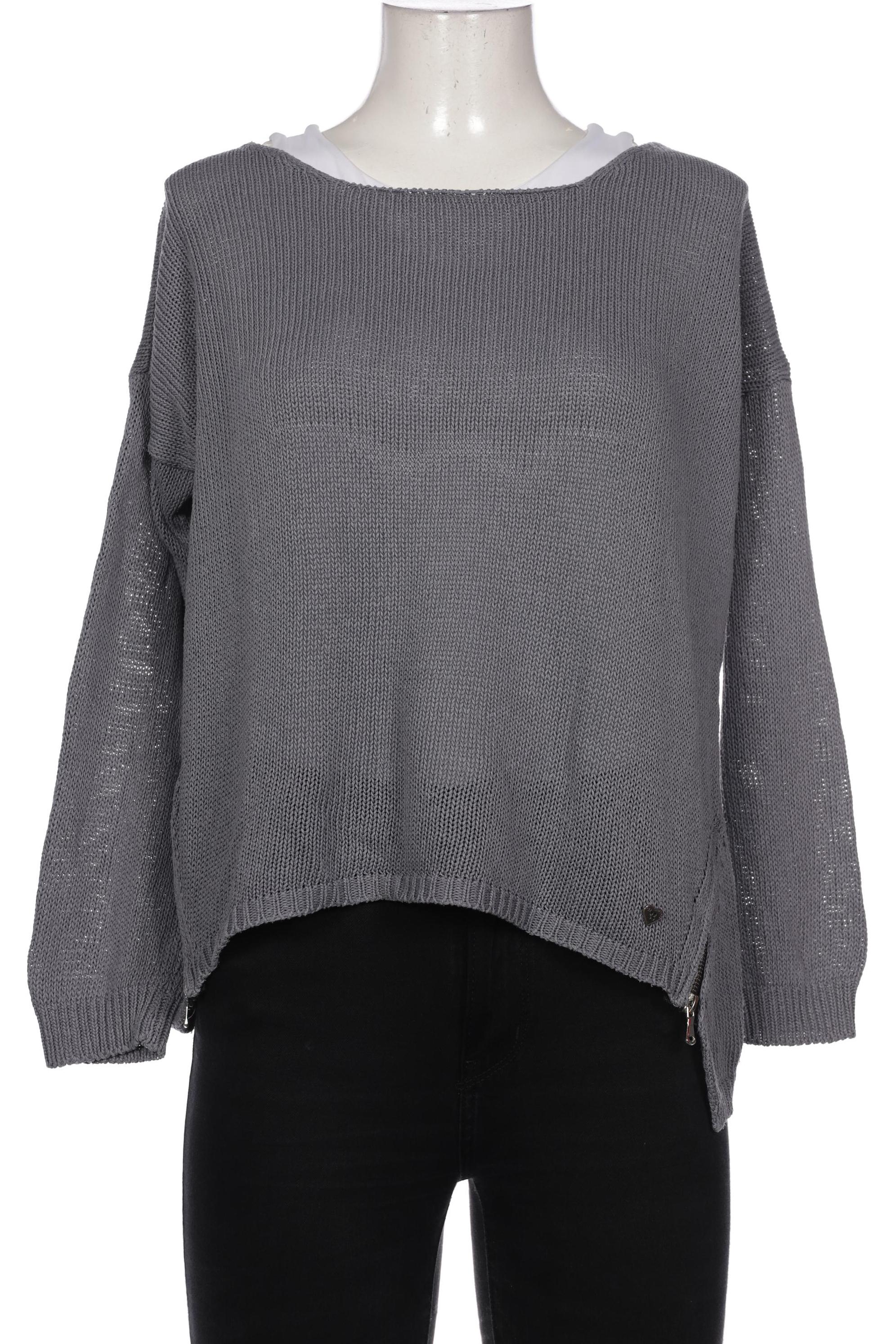 

Please Damen Pullover, grau, Gr. uni