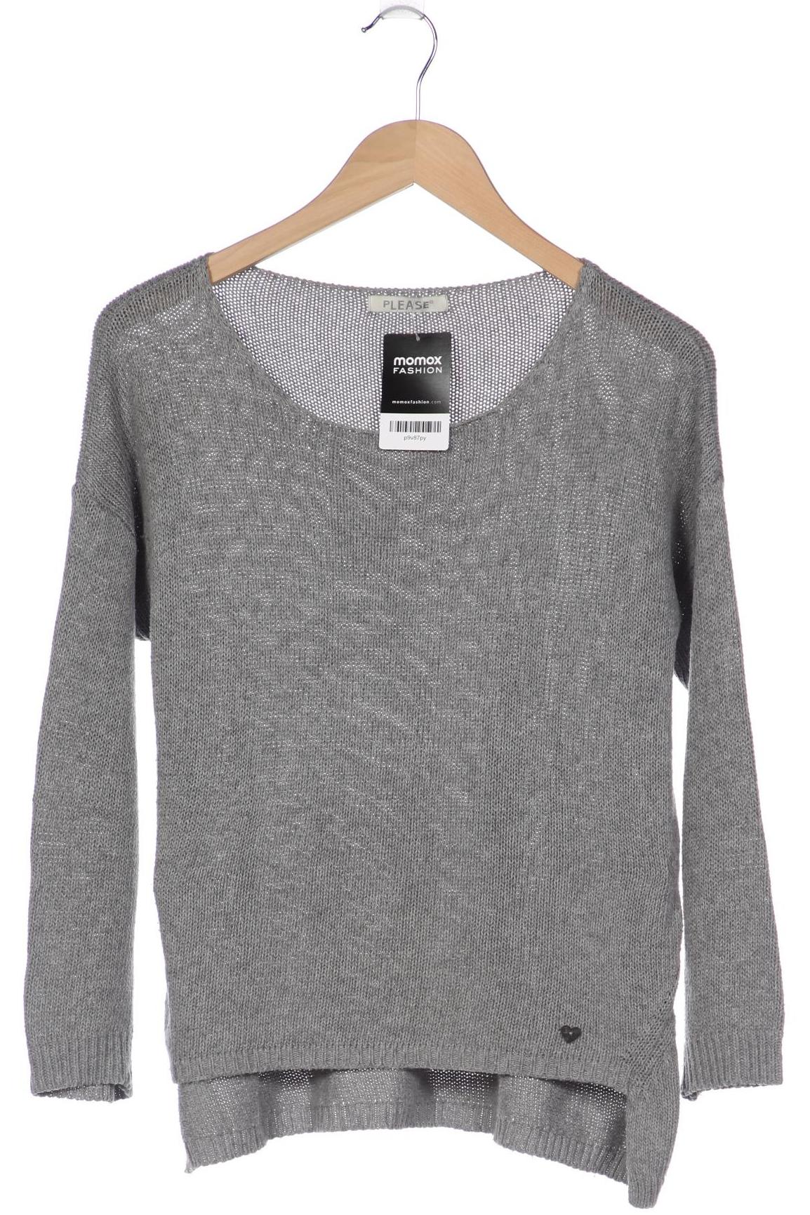 

Please Damen Pullover, grau, Gr. 42