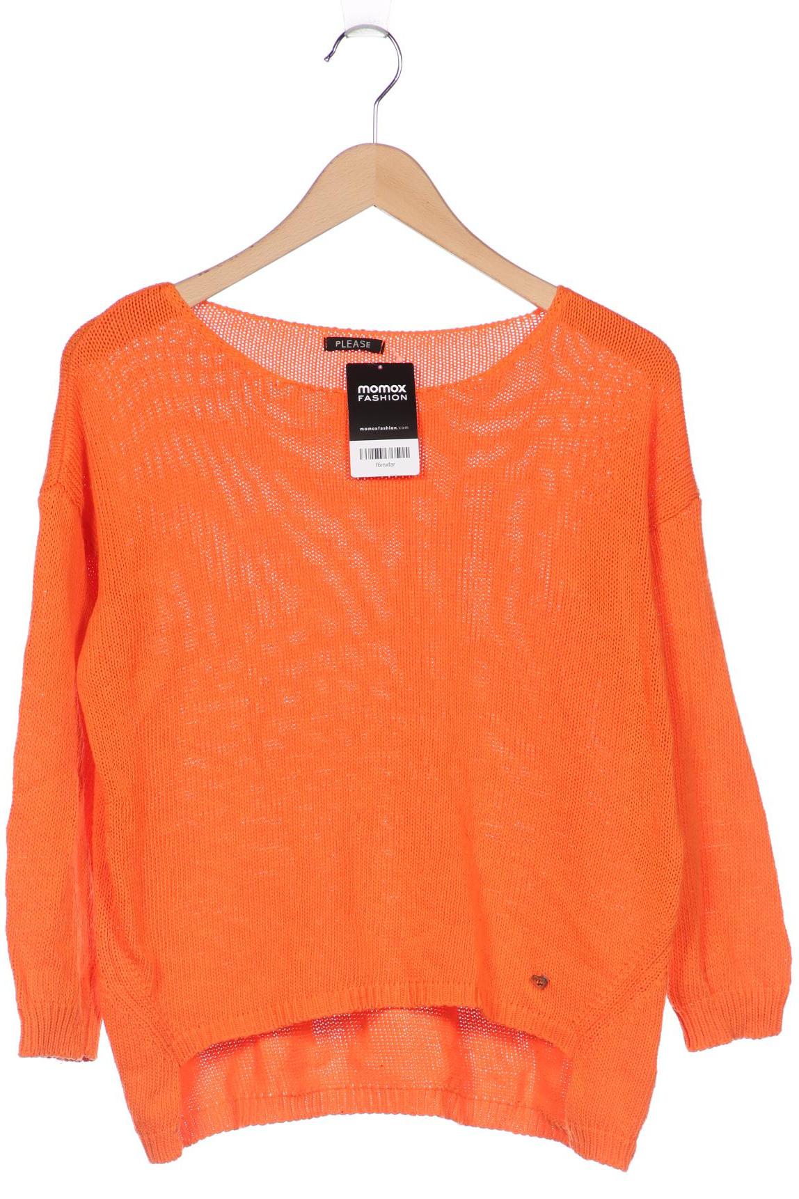 

PLEASE Damen Pullover, orange