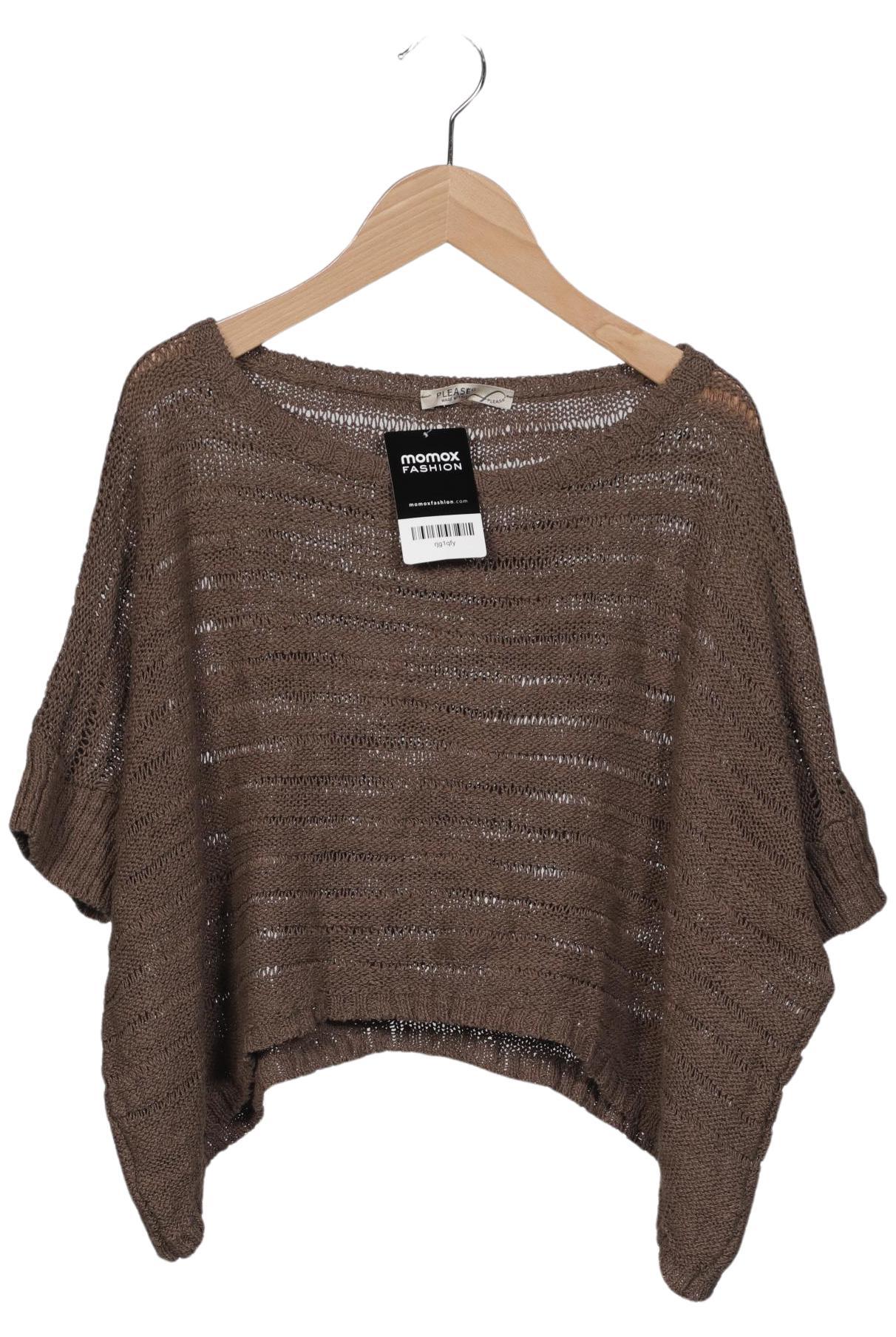 

Please Damen Pullover, braun, Gr. uni