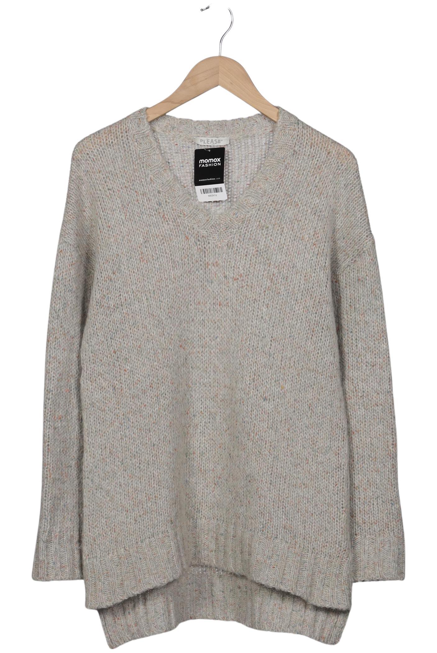 

Please Damen Pullover, grau, Gr. 44
