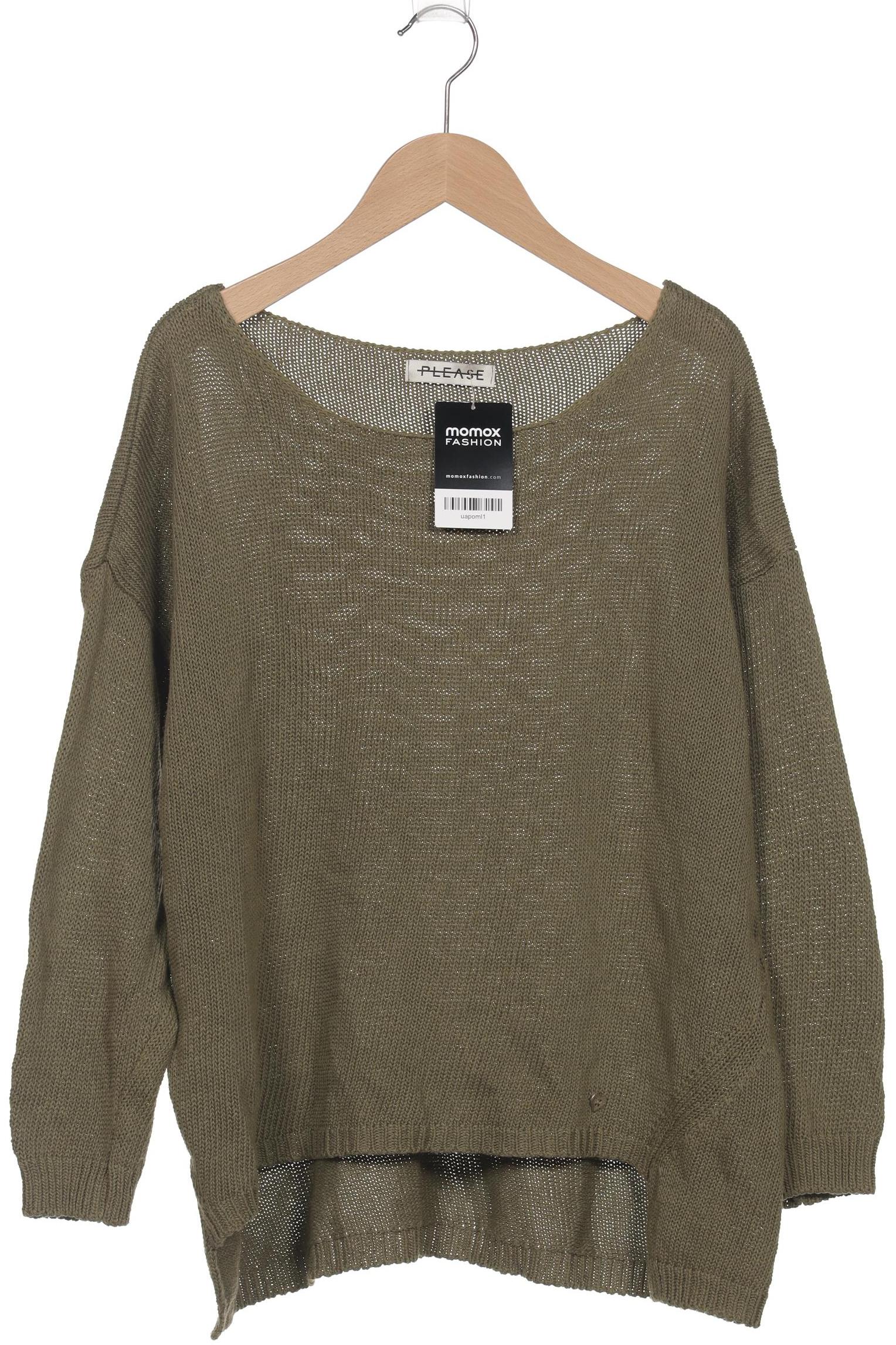 

Please Damen Pullover, grün, Gr. uni
