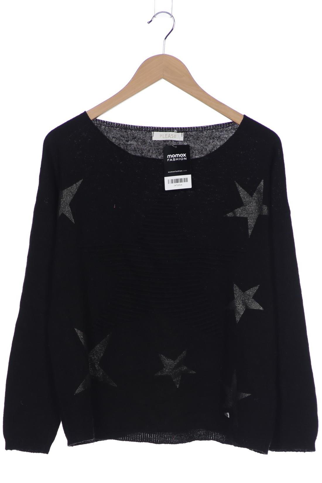 

Please Damen Pullover, schwarz, Gr. 46