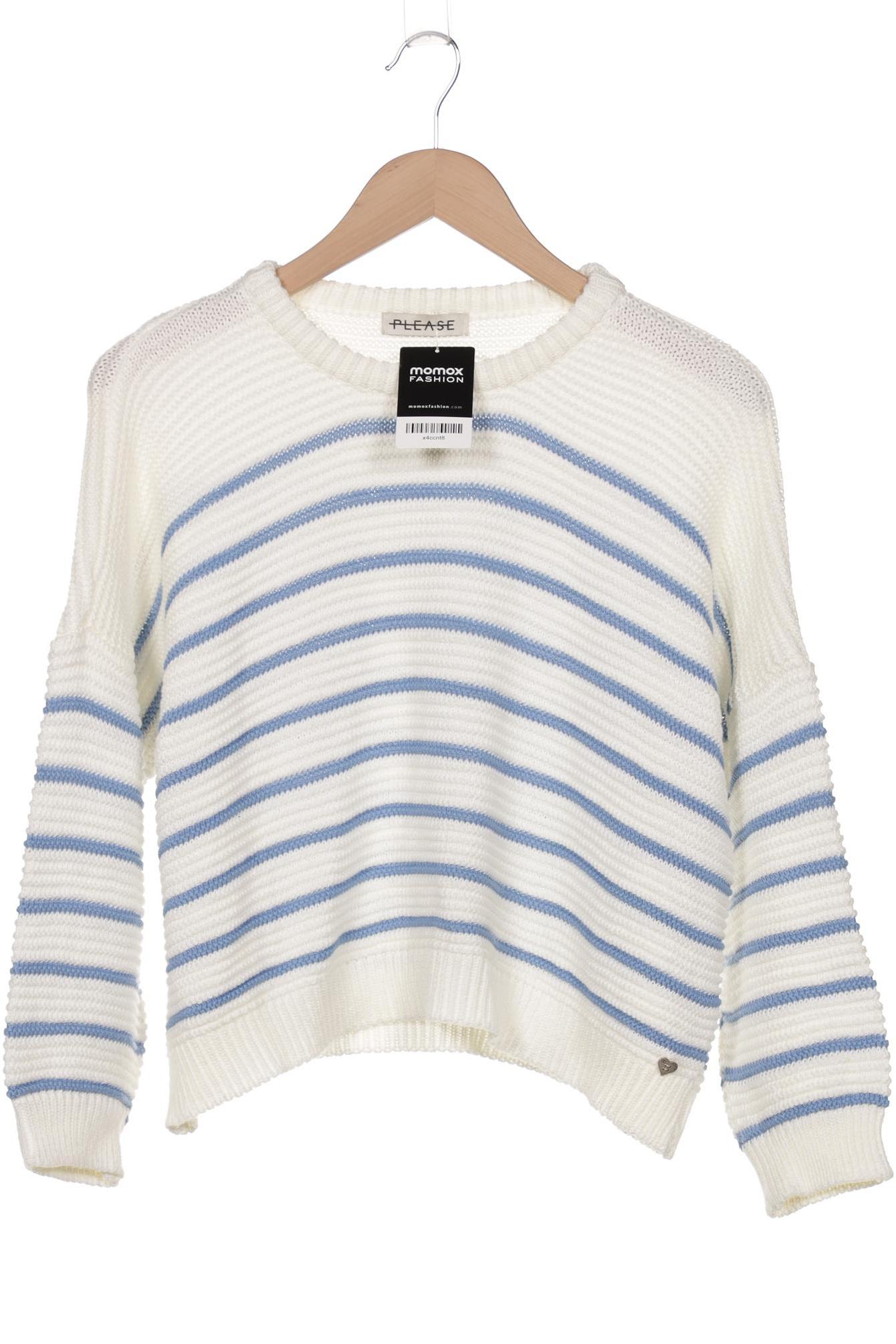 

Please Damen Pullover, weiß, Gr. uni