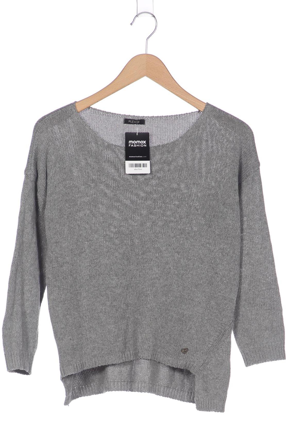 

Please Damen Pullover, grau, Gr. 36