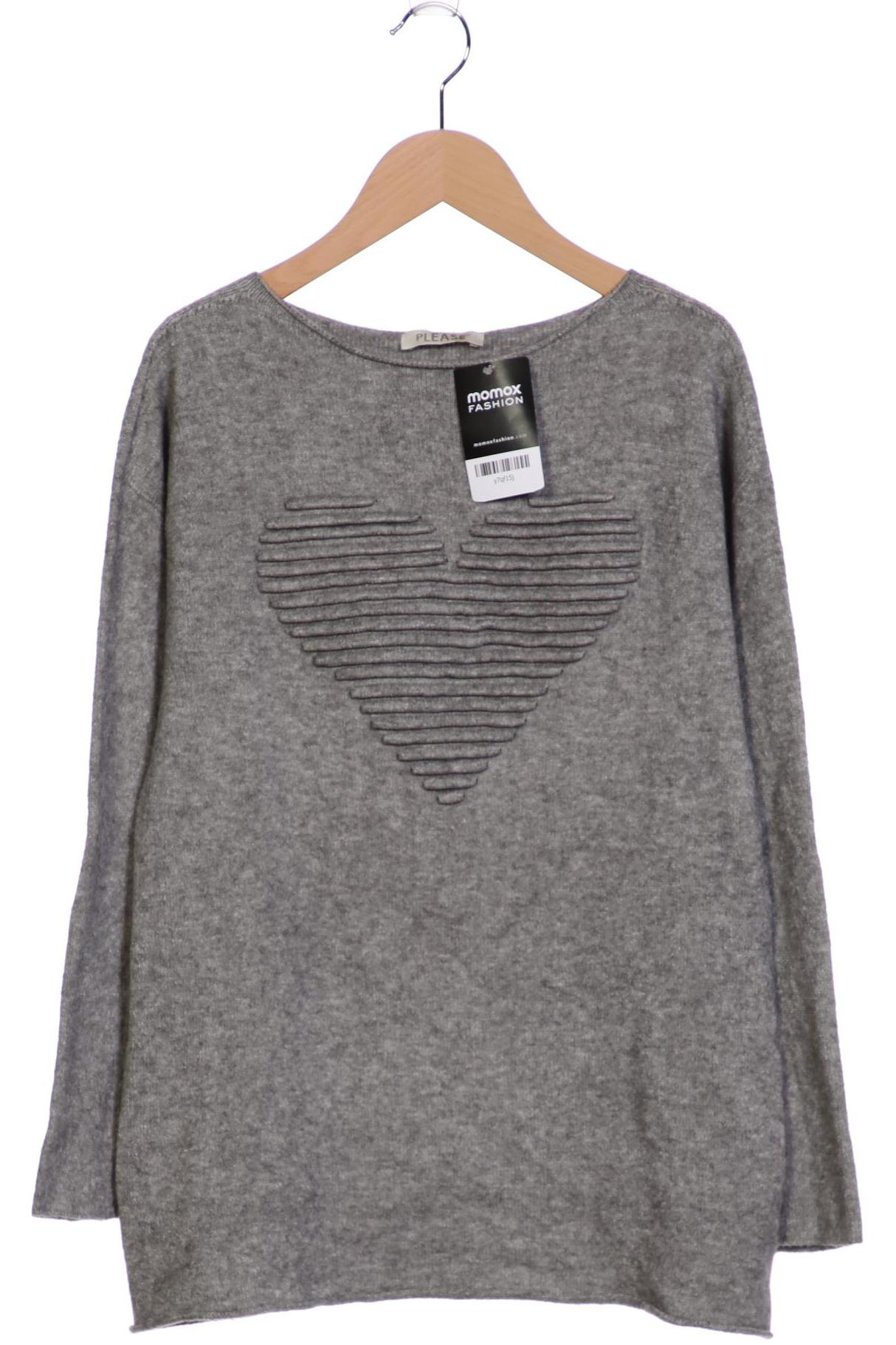 

PLEASE Damen Pullover, grau