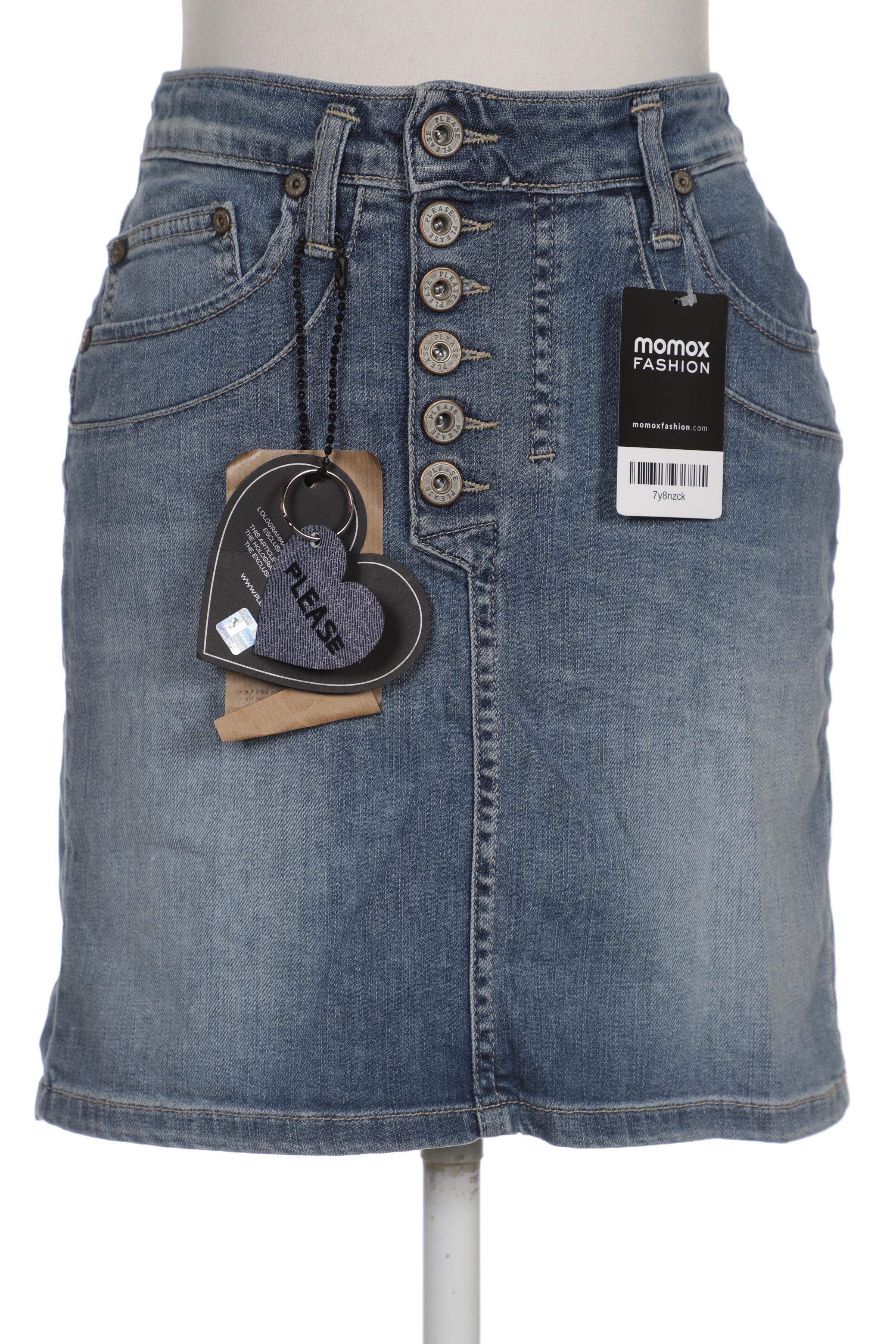 

PLEASE Damen Rock, blau