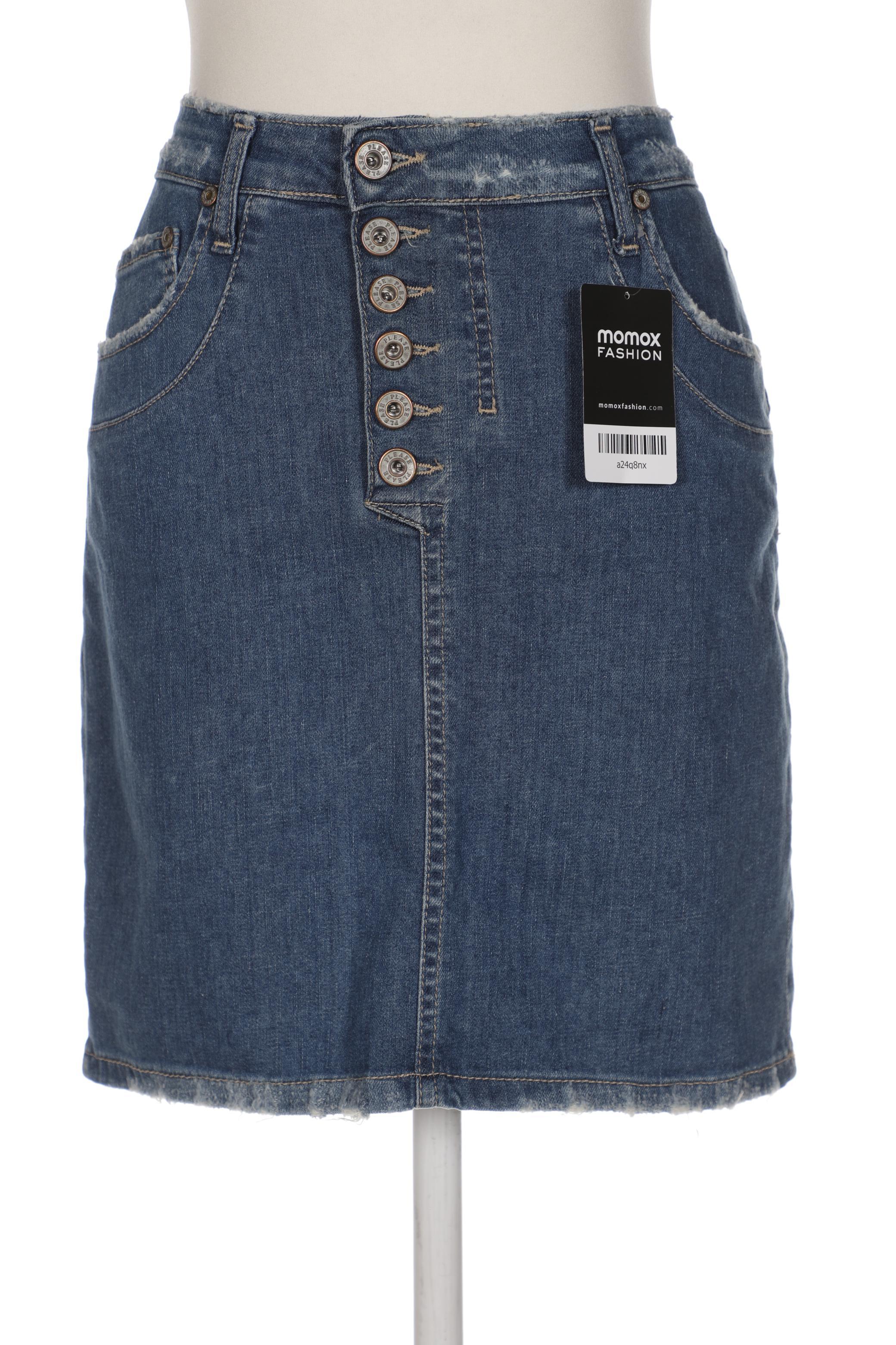 

PLEASE Damen Rock, blau