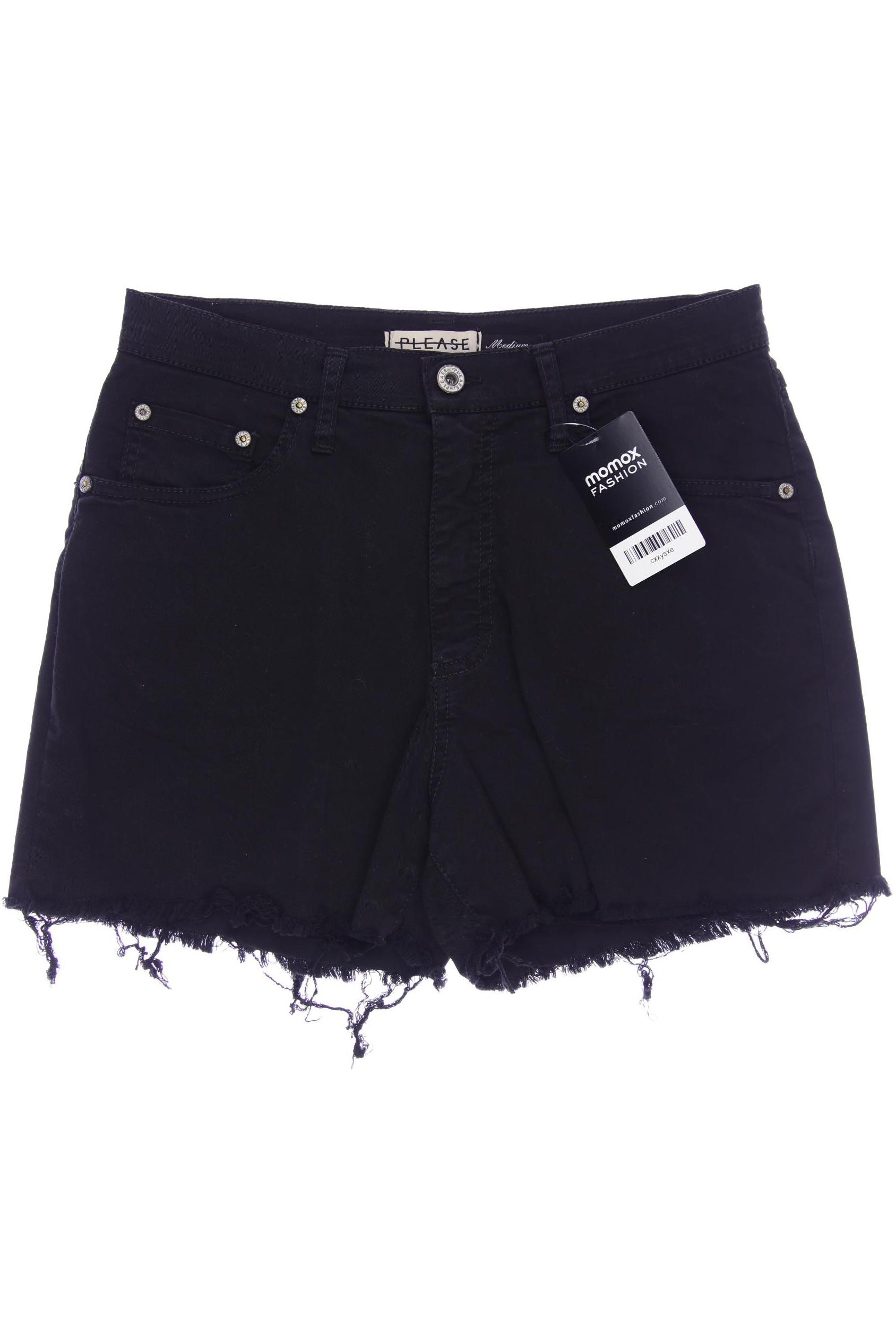 

PLEASE Damen Shorts, schwarz