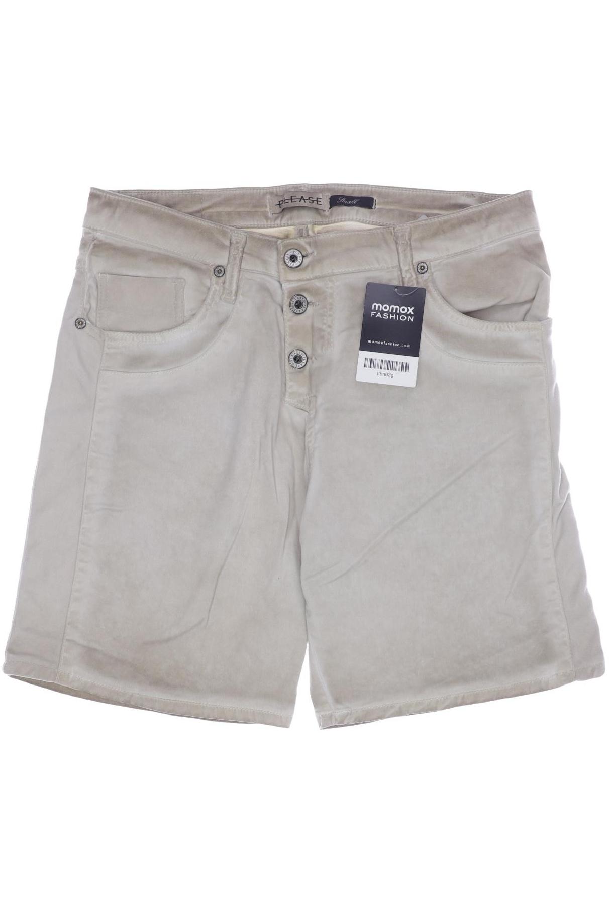 

PLEASE Damen Shorts, cremeweiß