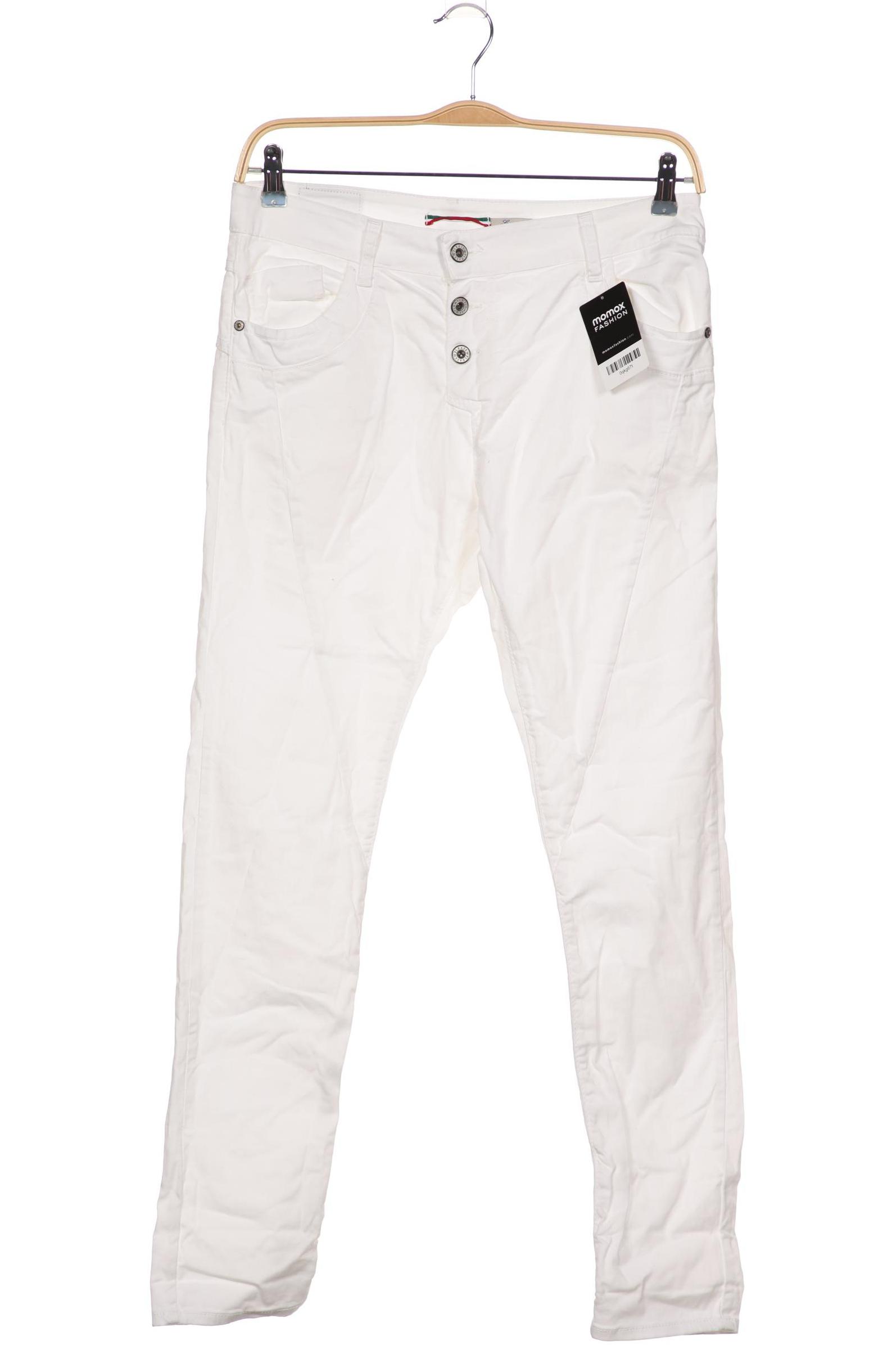 

Please Damen Stoffhose, weiß, Gr. 0