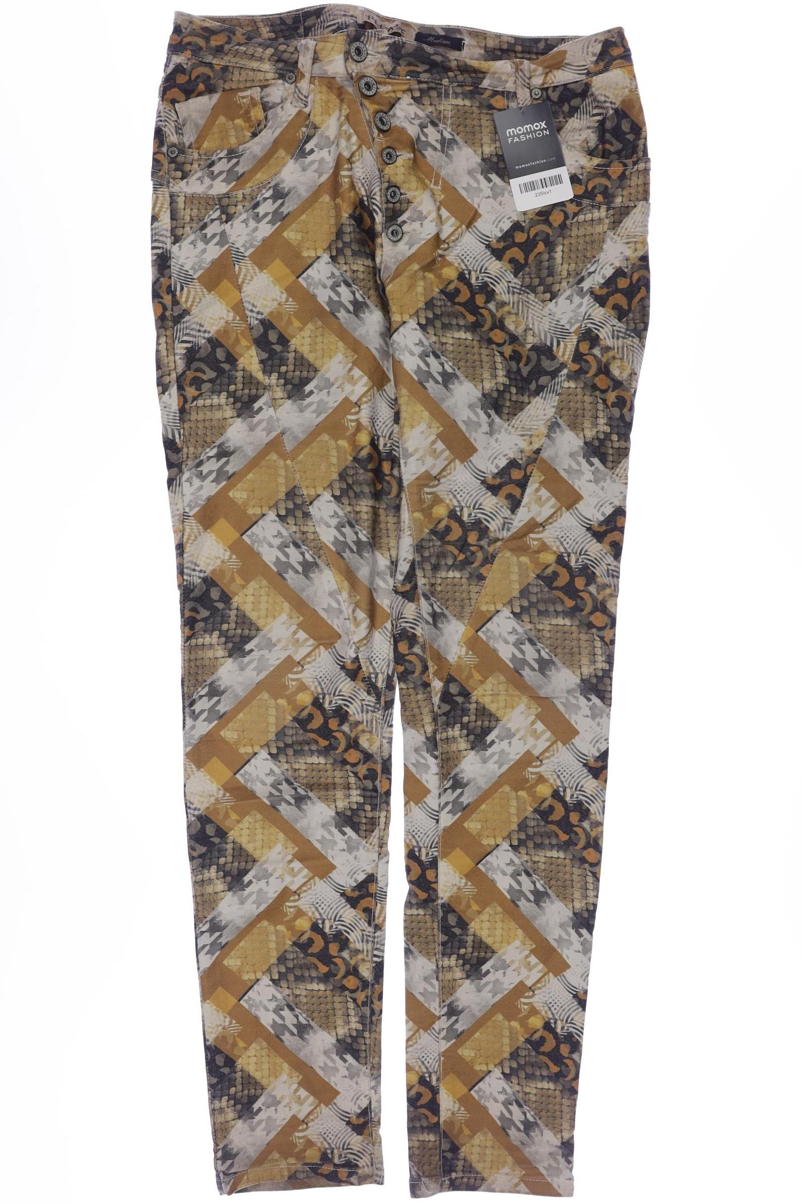 

Please Damen Stoffhose, mehrfarbig, Gr. 0