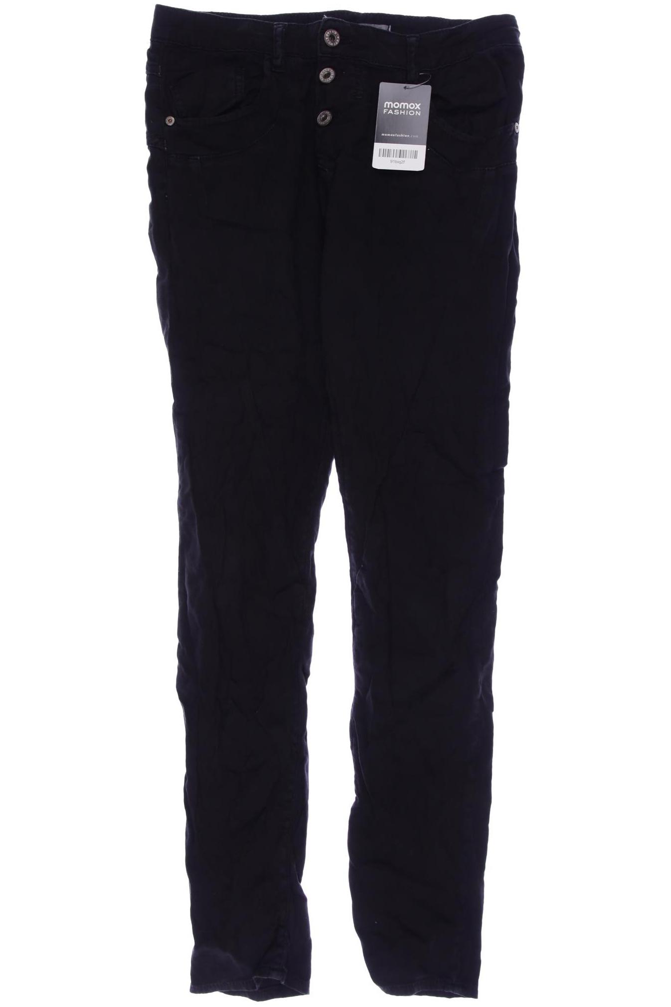 

Please Damen Stoffhose, schwarz, Gr. 0