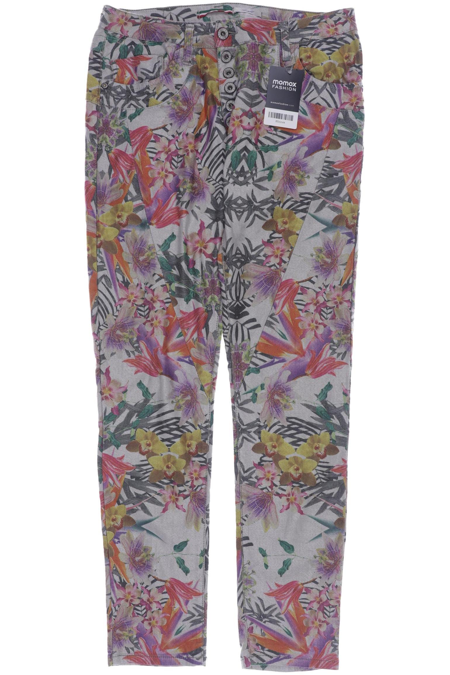 

Please Damen Stoffhose, mehrfarbig, Gr. 0
