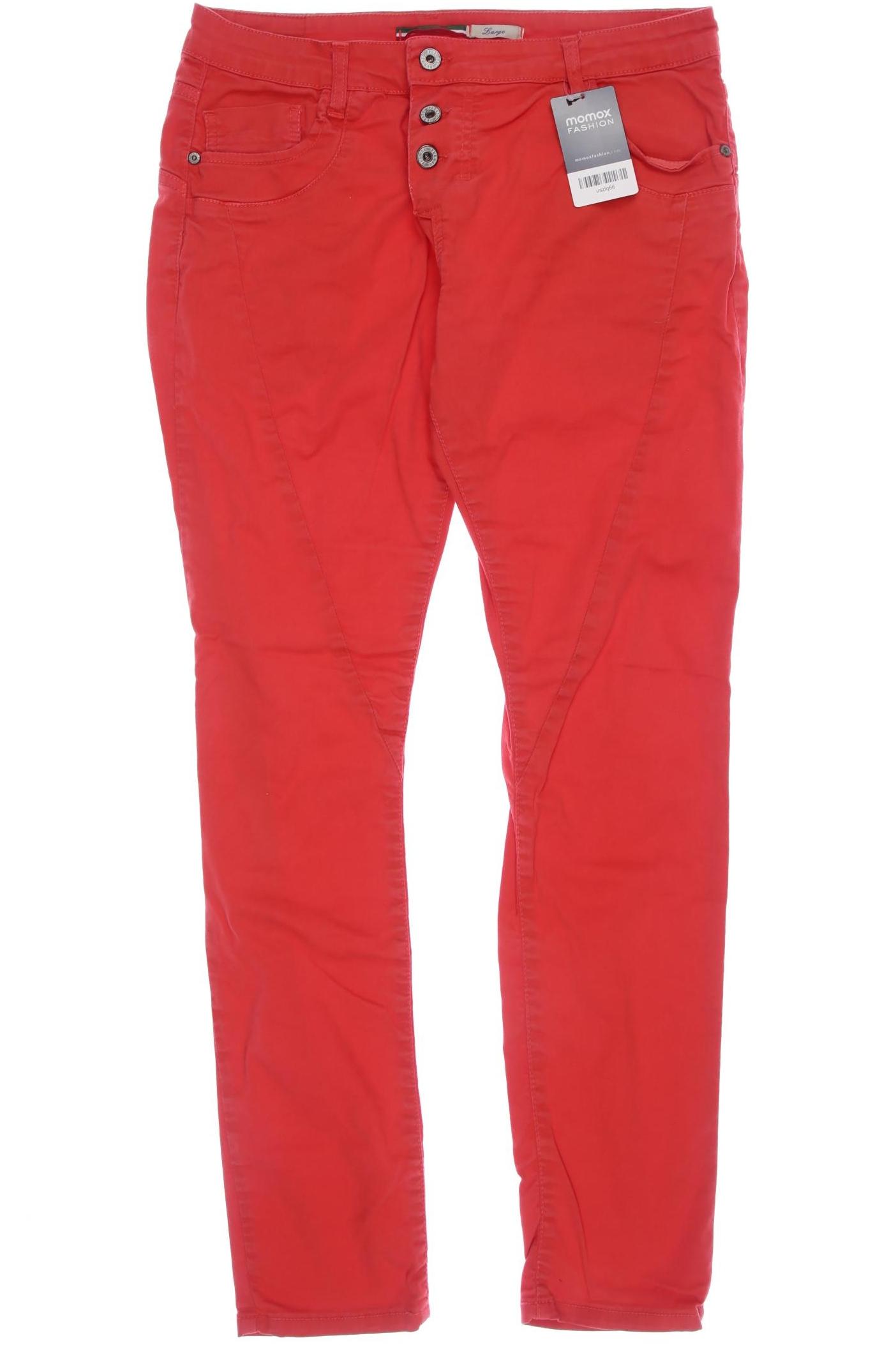 

Please Damen Stoffhose, rot, Gr. 0