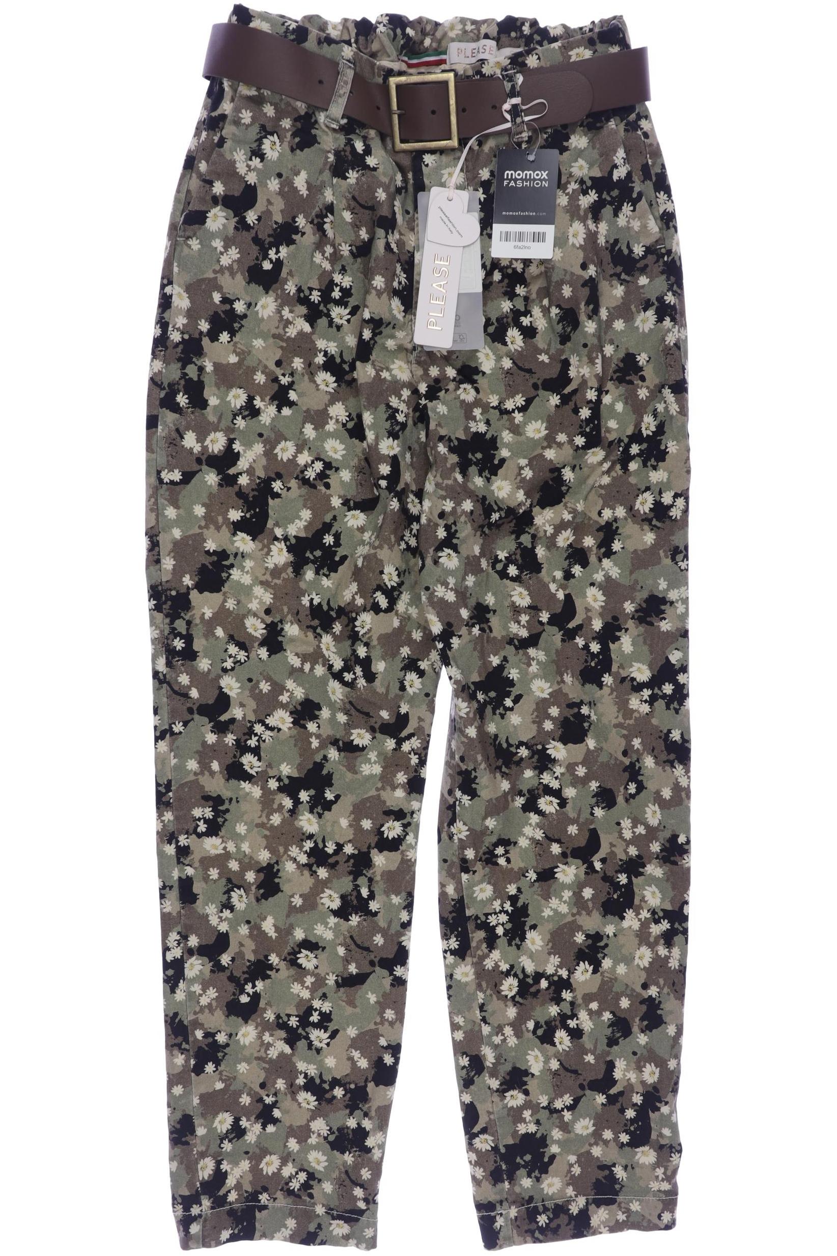

Please Damen Stoffhose, grün, Gr. 0