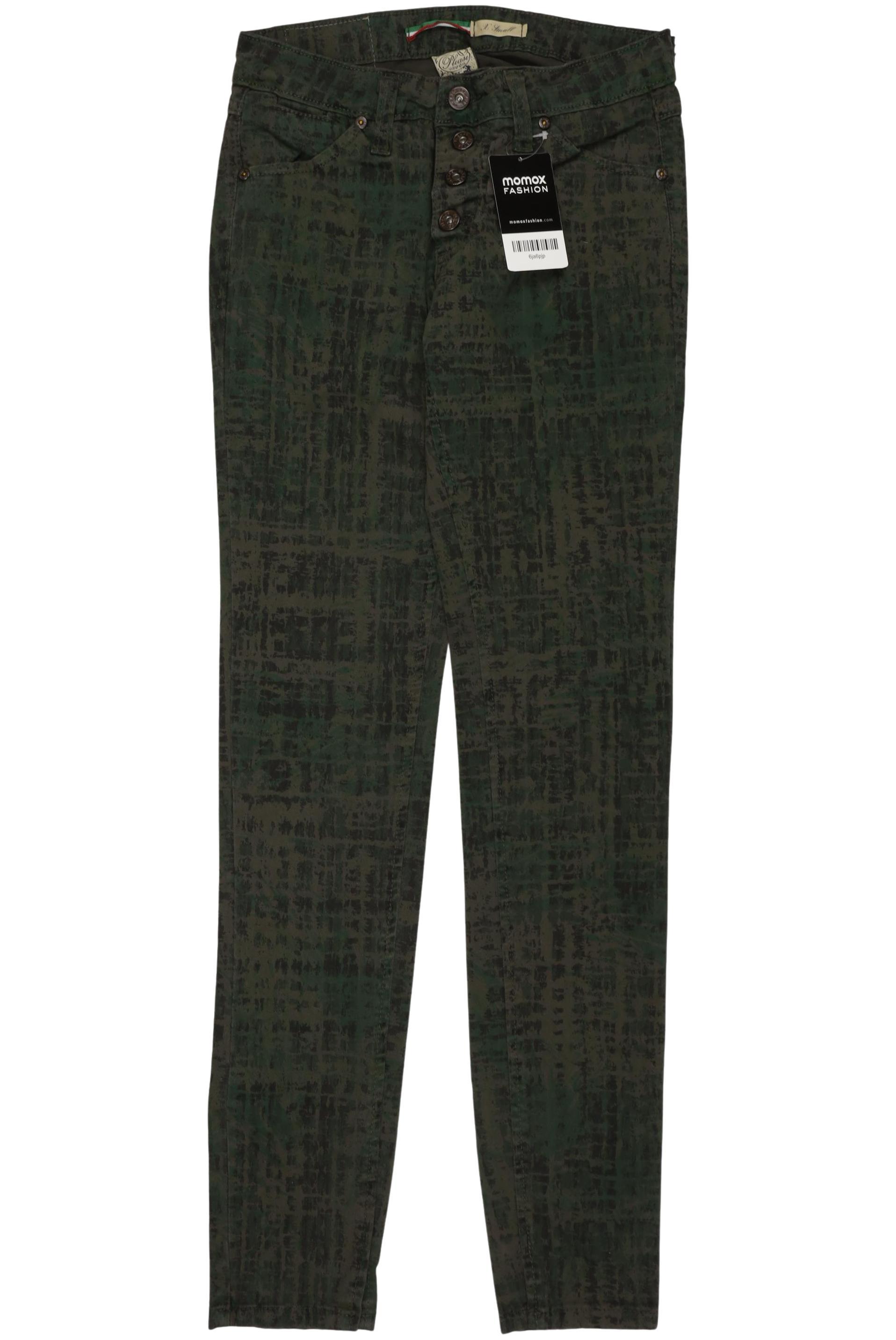 

Please Damen Stoffhose, grün, Gr. 0