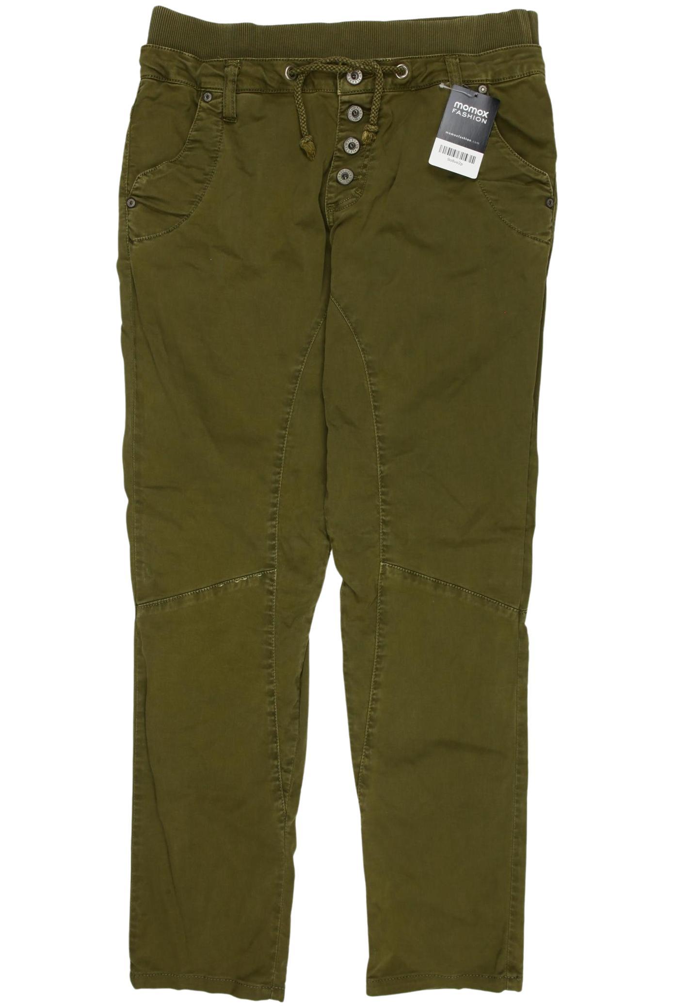 

Please Damen Stoffhose, grün, Gr. 0