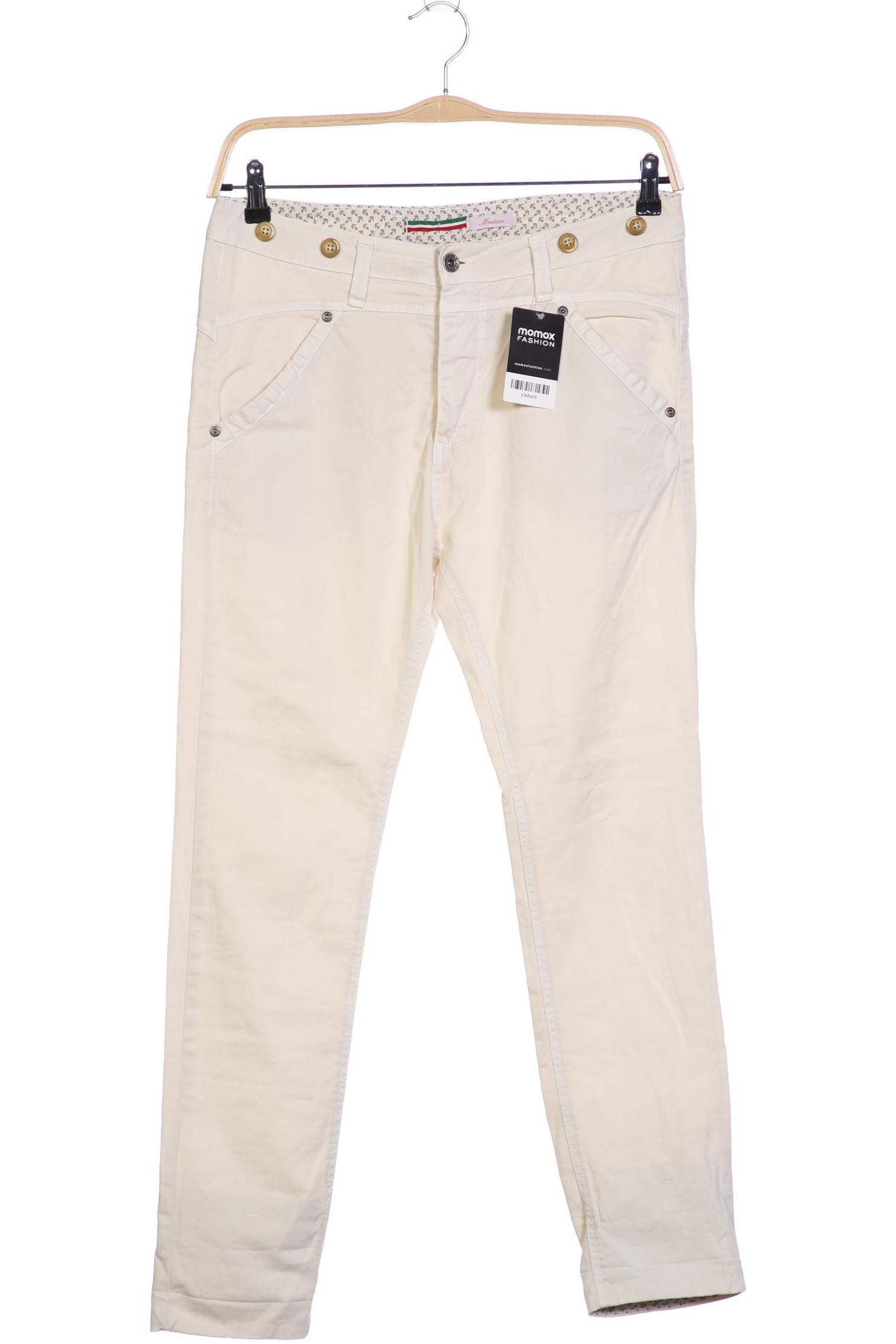 

PLEASE Damen Stoffhose, cremeweiß