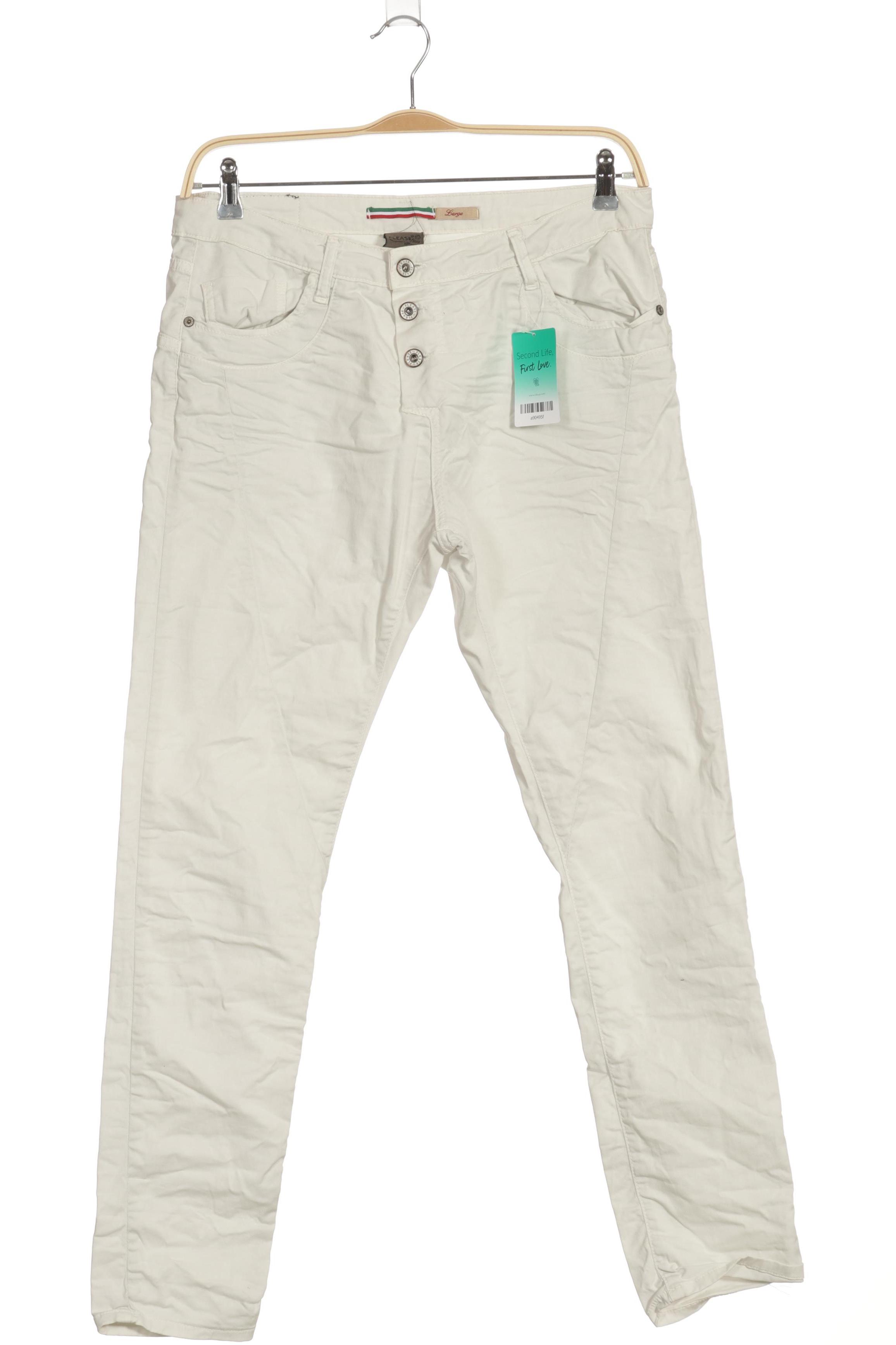 

Please Damen Stoffhose, weiß, Gr. 0